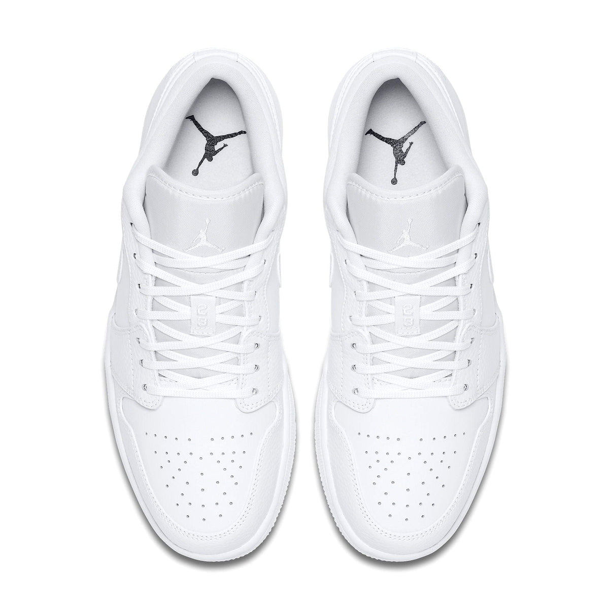 Air Jordan 1 Low 'Triple White' — UK 3 | EU 35.5 | US 3.5 — Back View