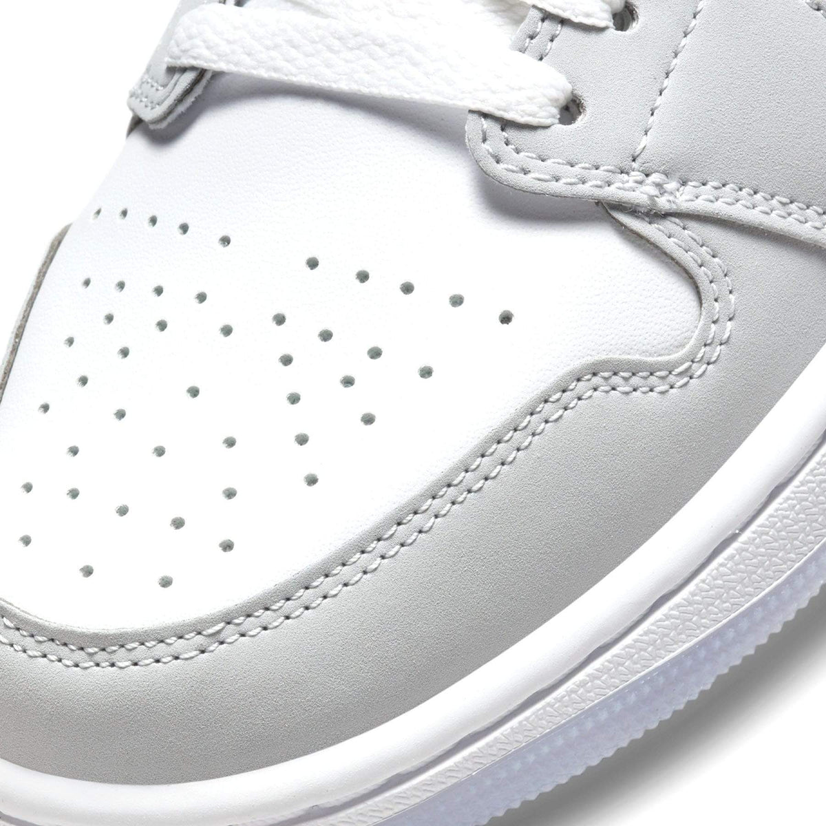 Air Jordan 1 Mid Wmns 'White Wolf Grey' — UK 2.5 | EU 35.5 | US 5 — Lifestyle View
