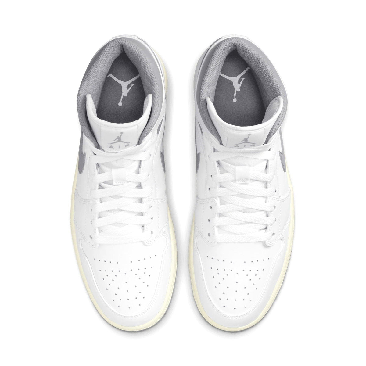 Air Jordan 1 Mid 'Neutral Grey' — UK 3 | EU 35.5 | US 3.5 — Back View