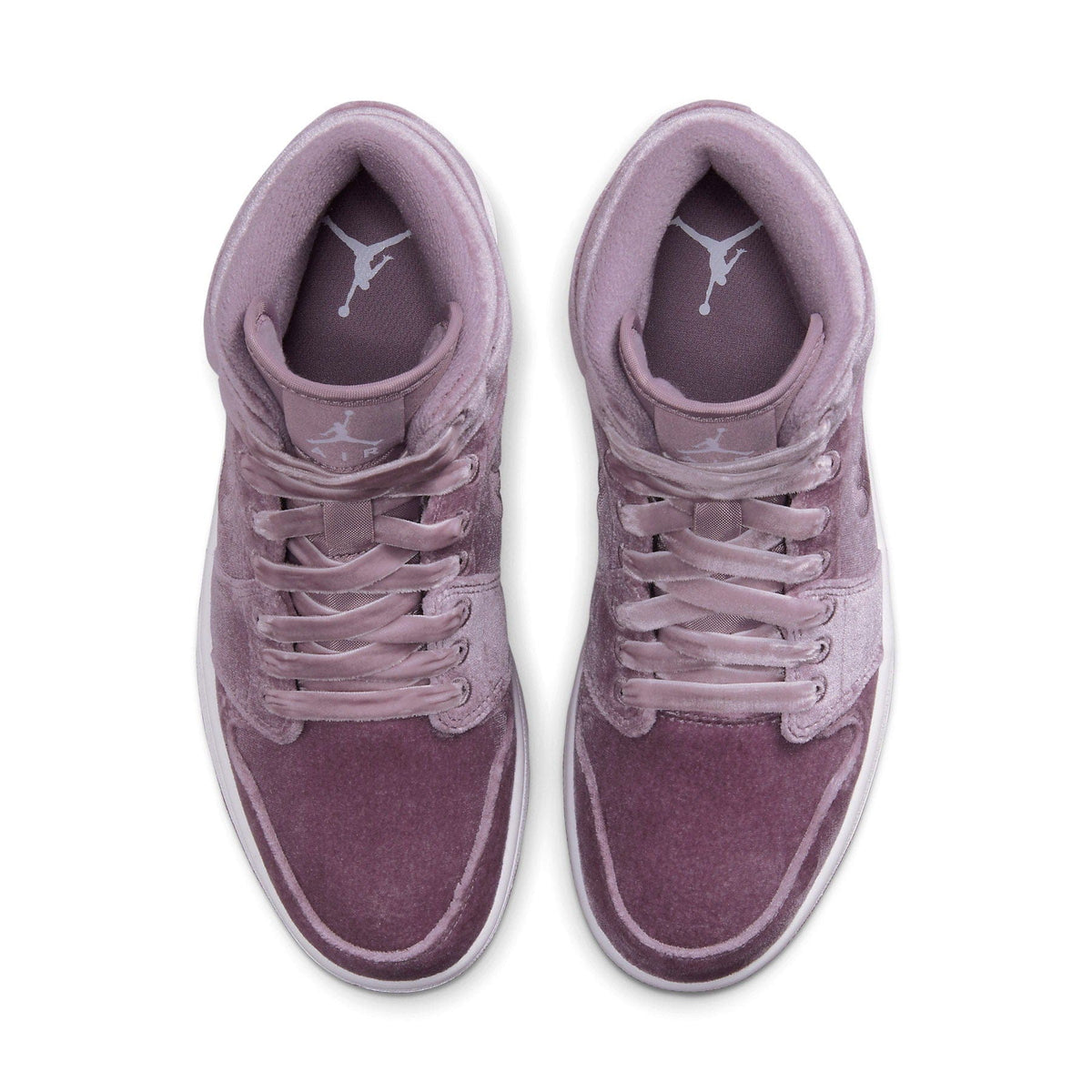 Air Jordan 1 Mid Wmns 'Purple Velvet' — UK 2.5 | EU 35.5 | US 5 — Detail View