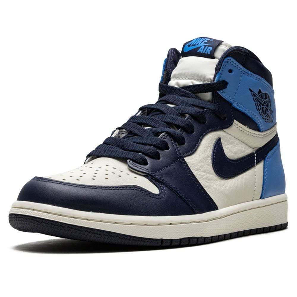 Air Jordan 1 Retro High OG 'Obsidian' UNC — UK 3 | EU 35.5 | US 3.5 — Top View