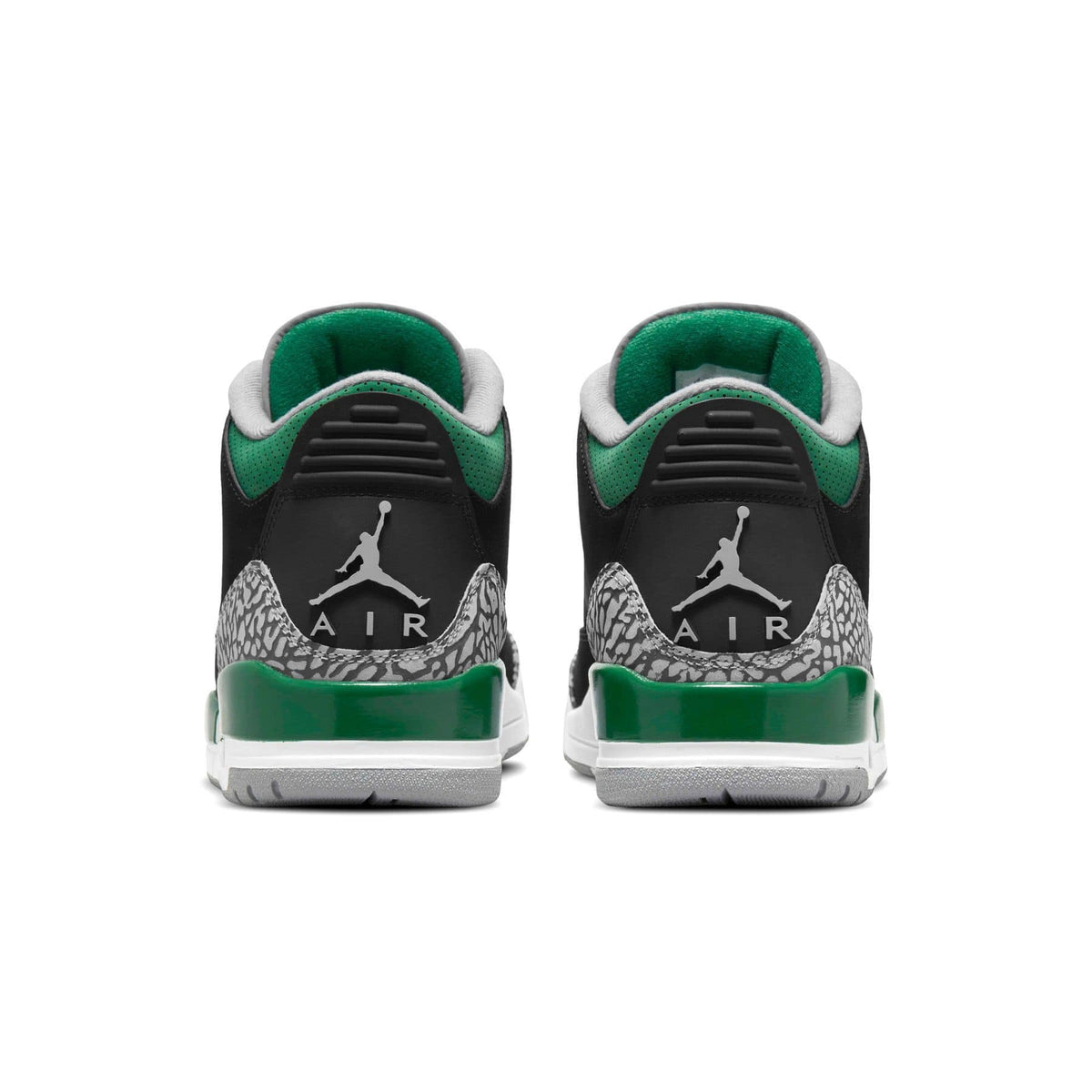 Air Jordan 3 Retro 'Pine Green' — UK 3 | EU 35.5 | US 3.5 — Top View