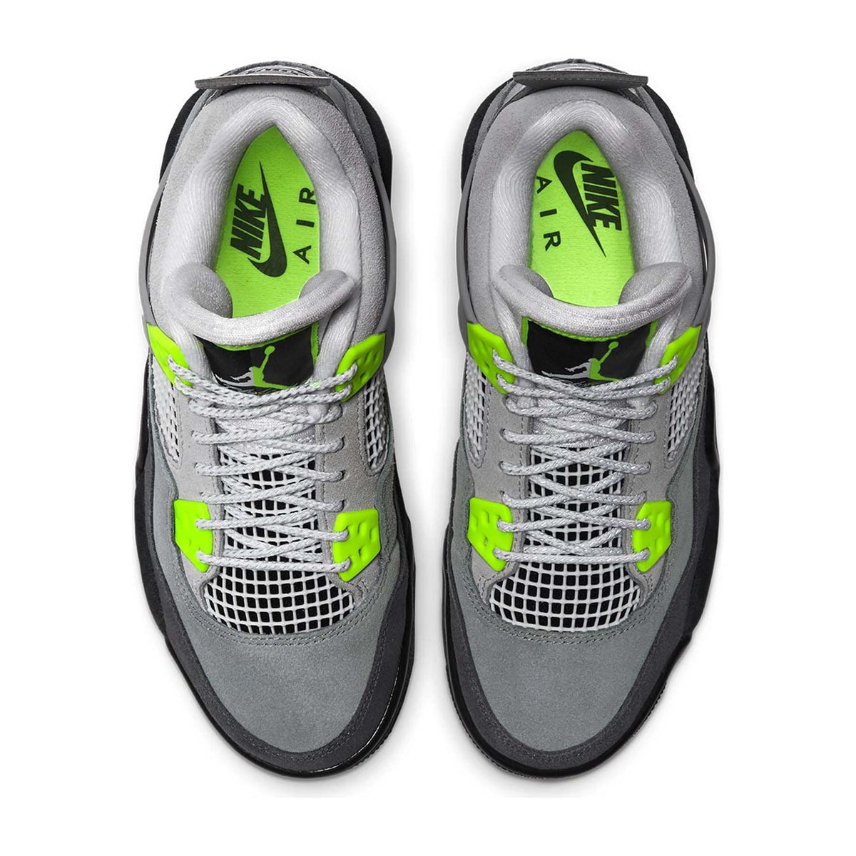 Air Jordan 4 Retro SE GS 'Neon 95' — UK 13.5 | EU 32 | US 1Y — Back View