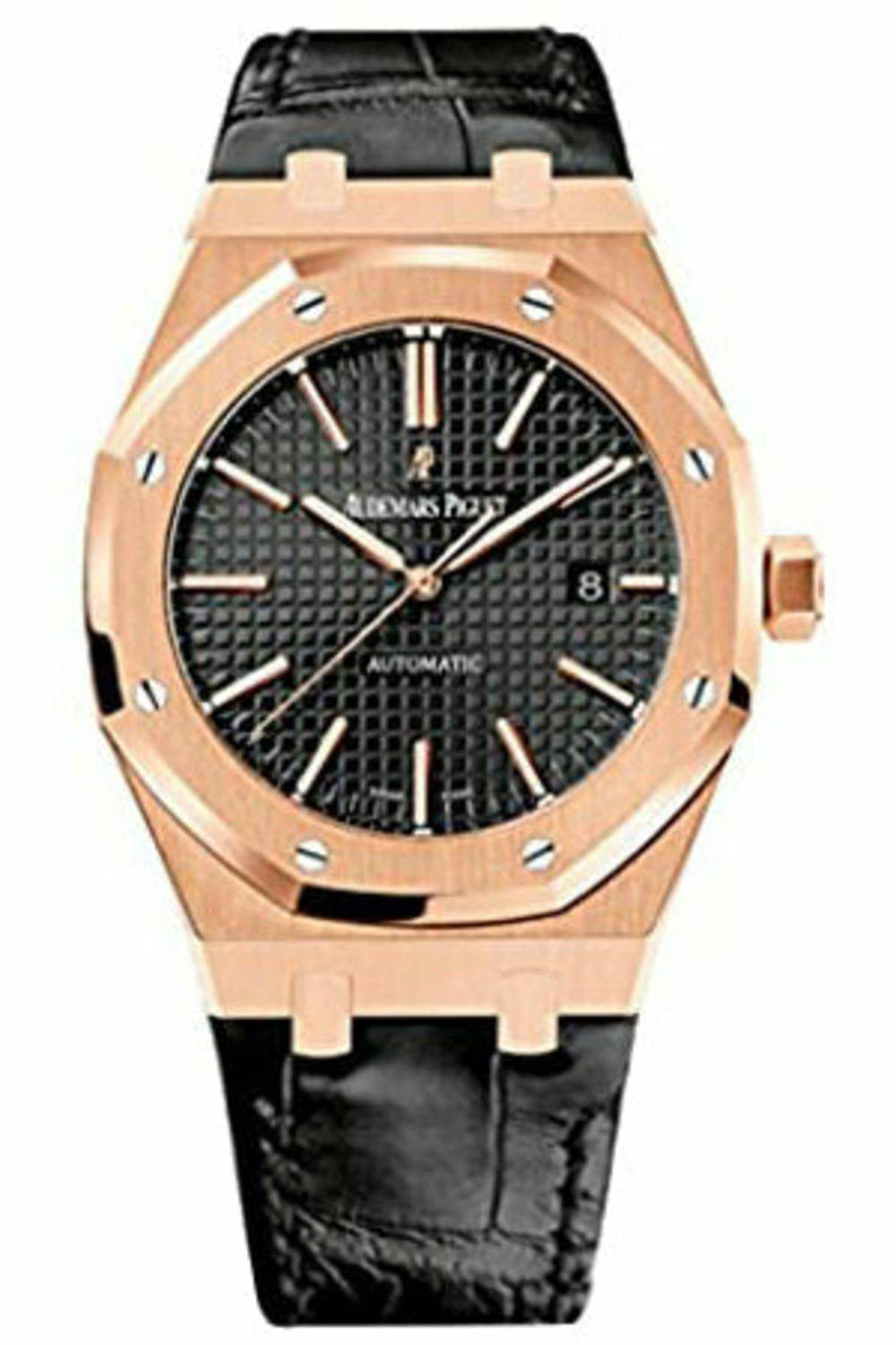 audemars piguet royal oak 18kt rose gold 41mm 15400or.oo.d002cr.01