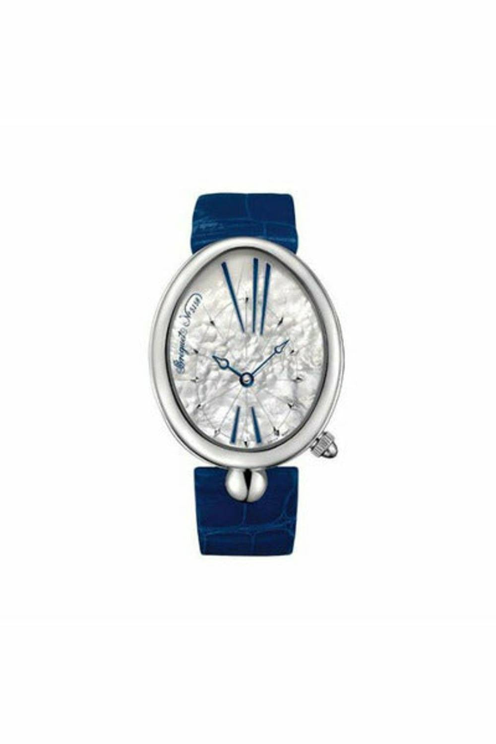 breguet reine de naples 35.5mm x 43.75mm stainless steel ladies watch