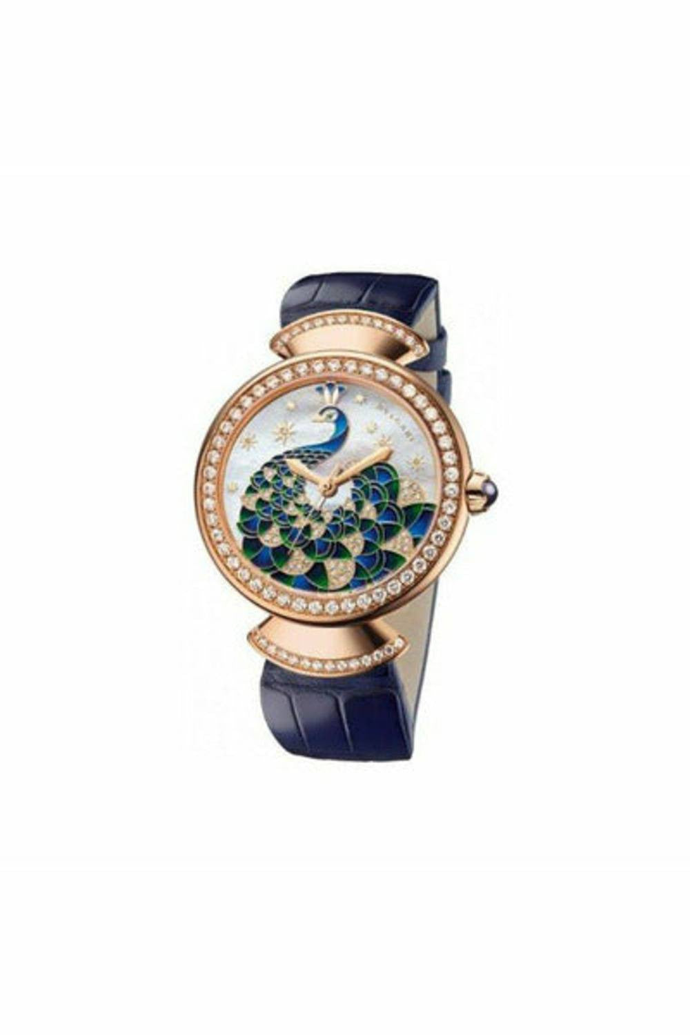 bvlgari diva's dream 37mm 18kt rose gold ladies watch