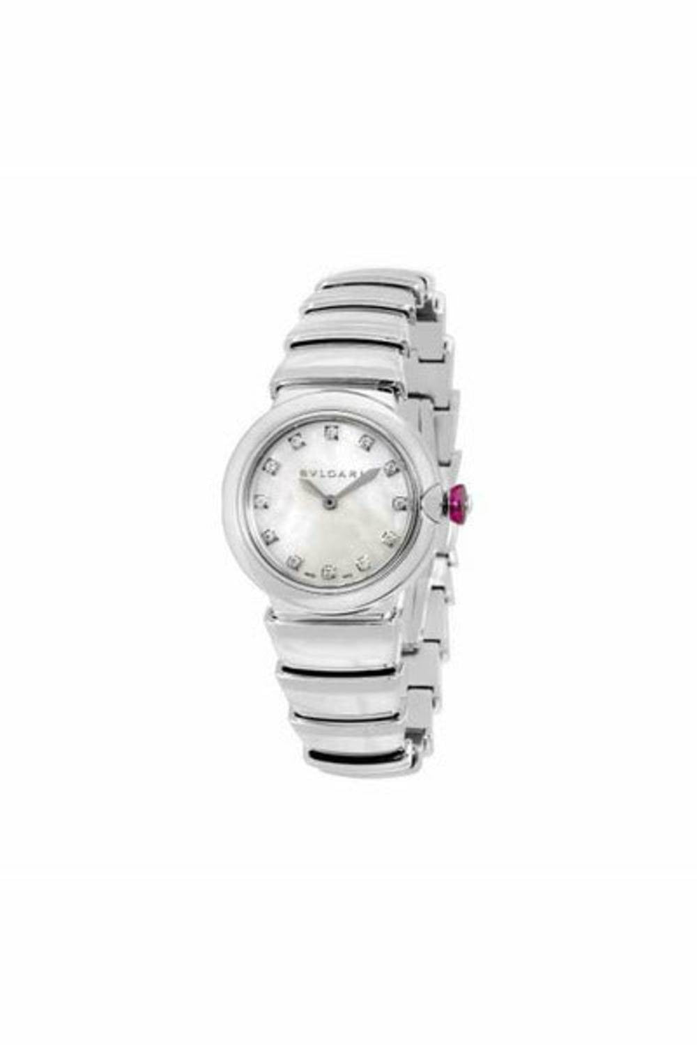 bvlgari lucea 28mm stainless steel ladies watch