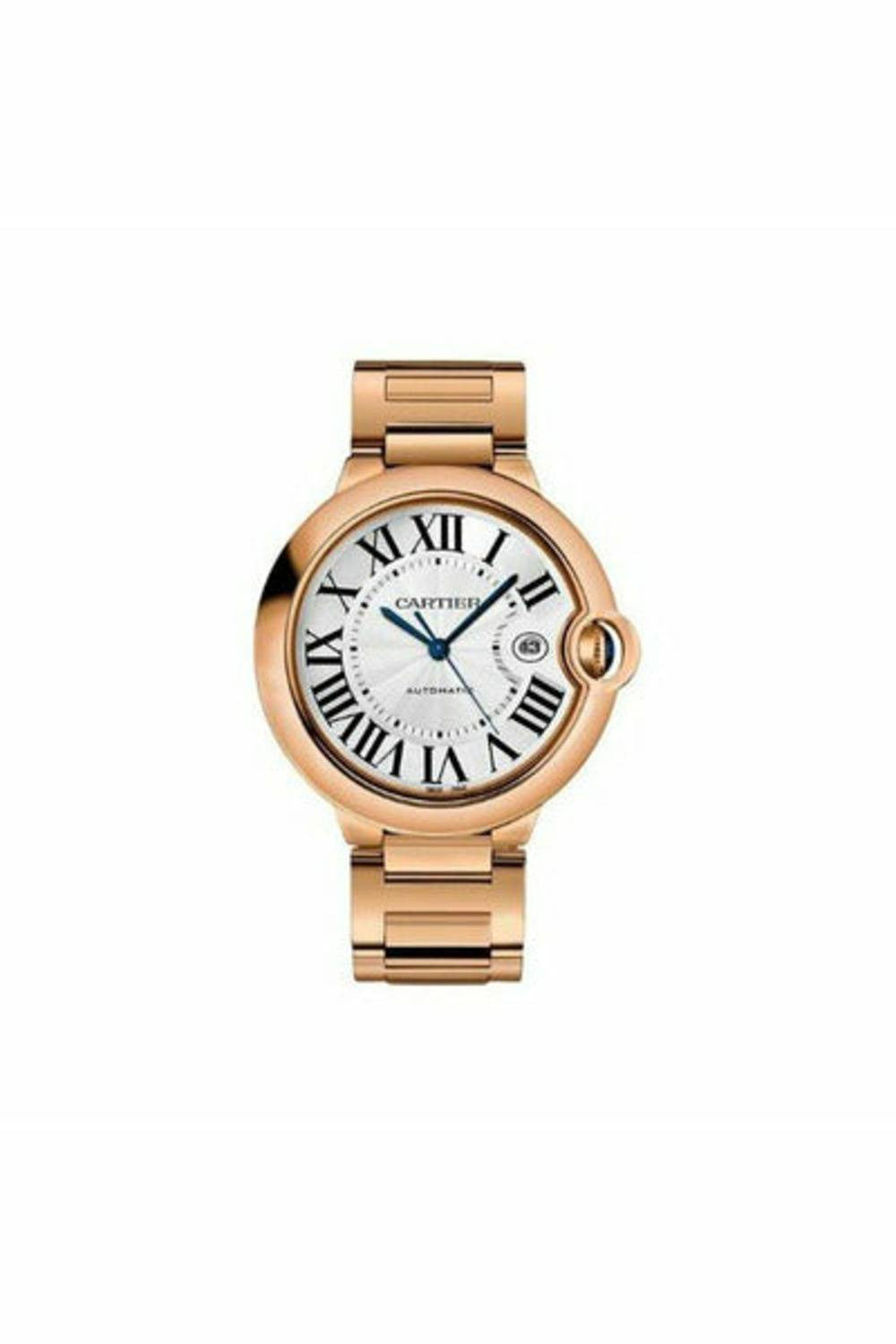 cartier ballon bleu large 18kt rose gold 42mm men's watch