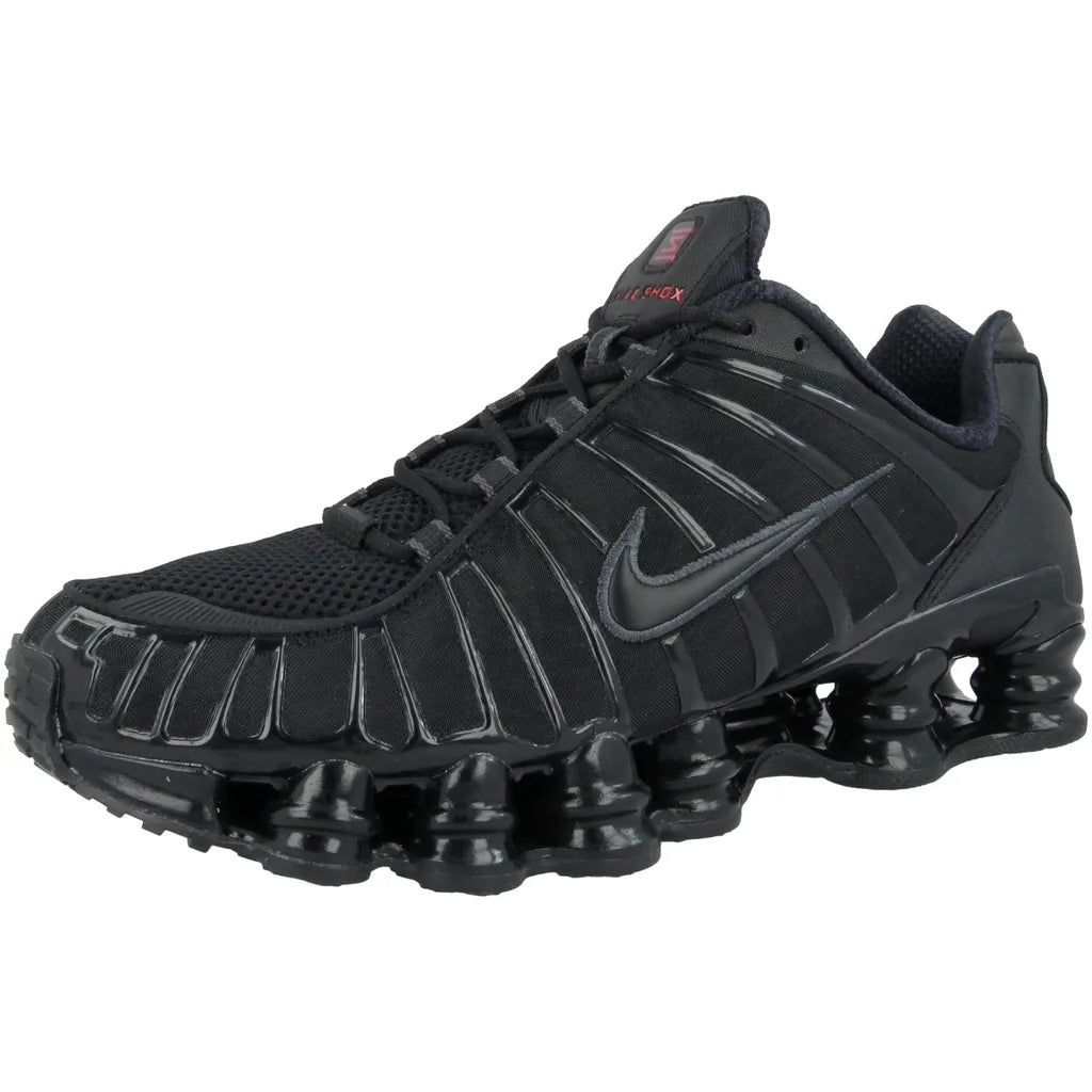 Nike Shox TL Black and Max Orange