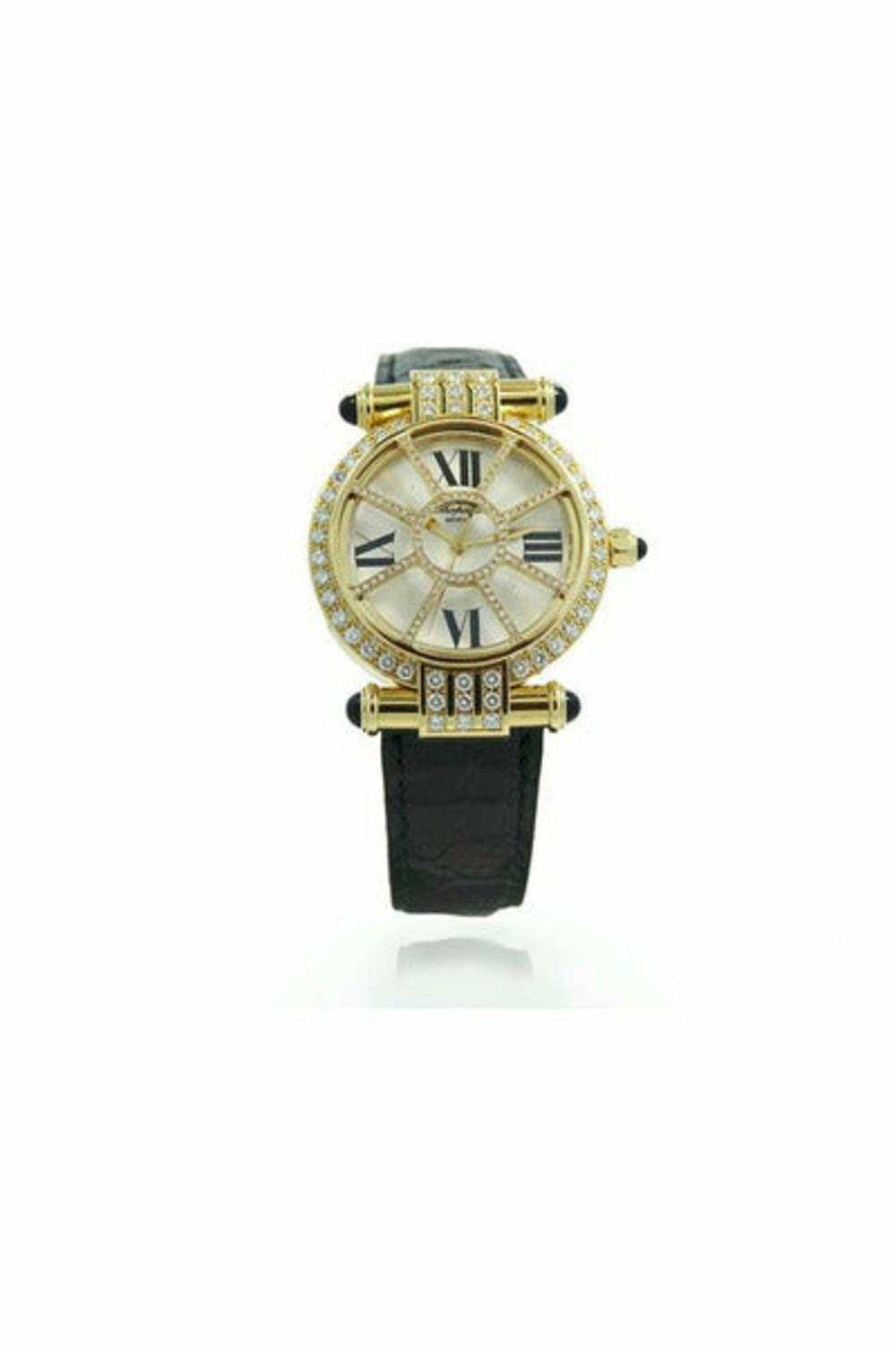 chopard 18k imperiale with dimaonds women's watch ref. 37/3414-36