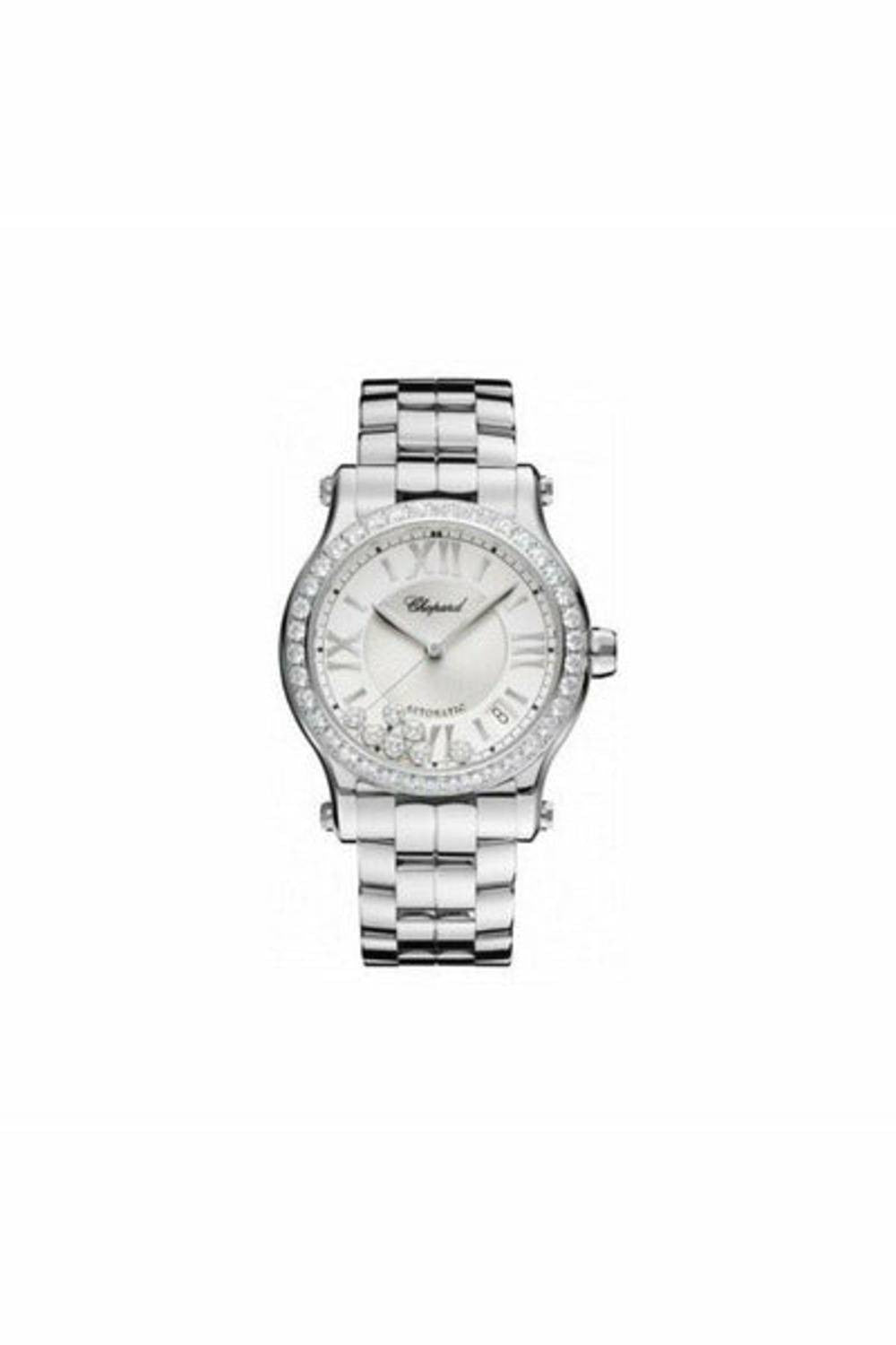 chopard happy sport stainless steel 36mm ladies watch