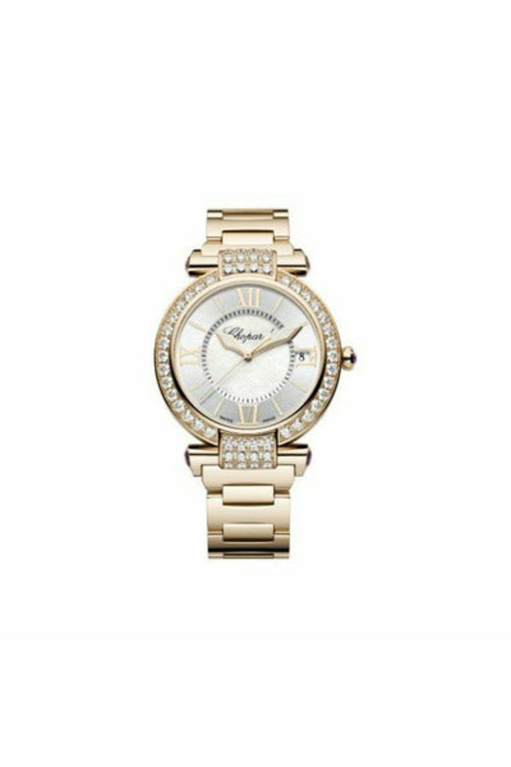 chopard imperiale 18kt rose gold 40mm ladies watch