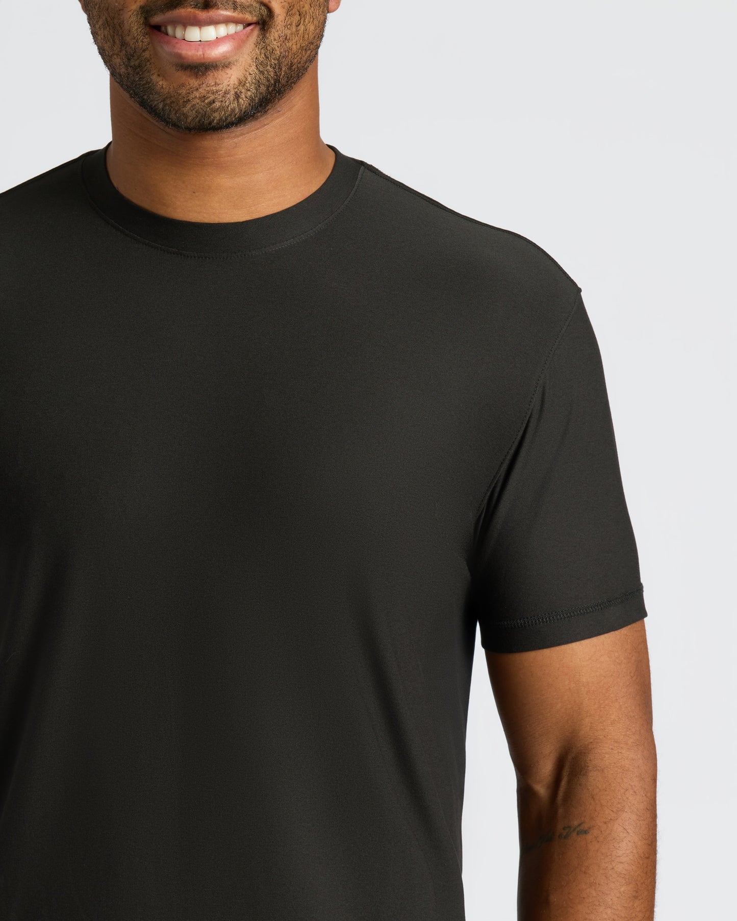 All Black Active Crew Neck 3-Pack