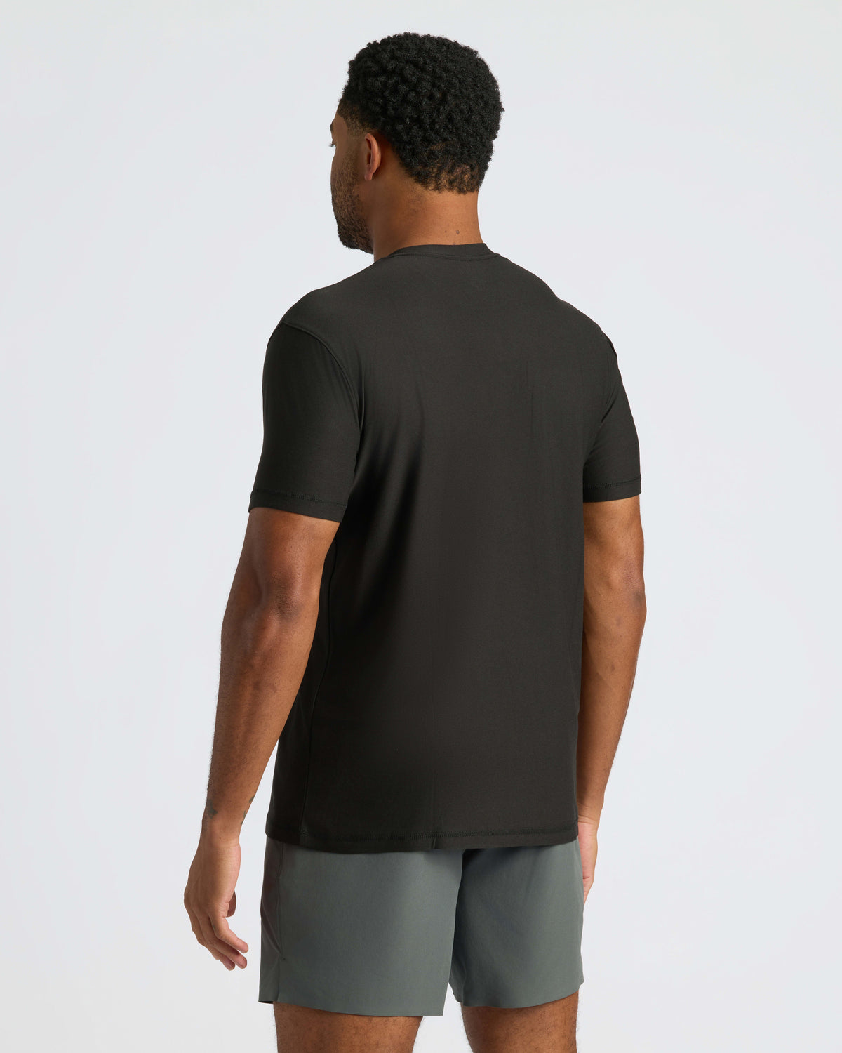 All Black Active Crew 10-Pack