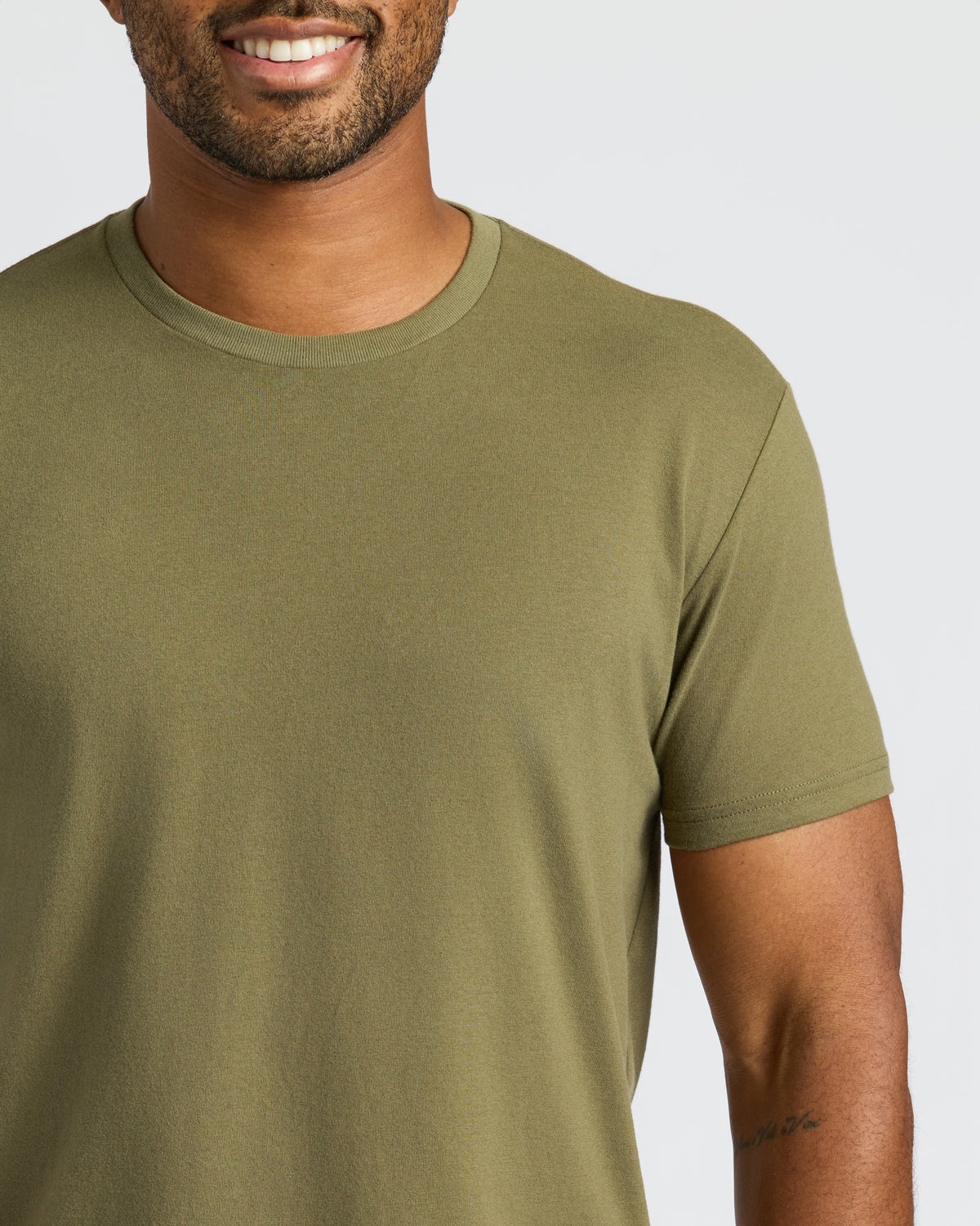 Classic Curved Hem Crew Neck 6-Pack