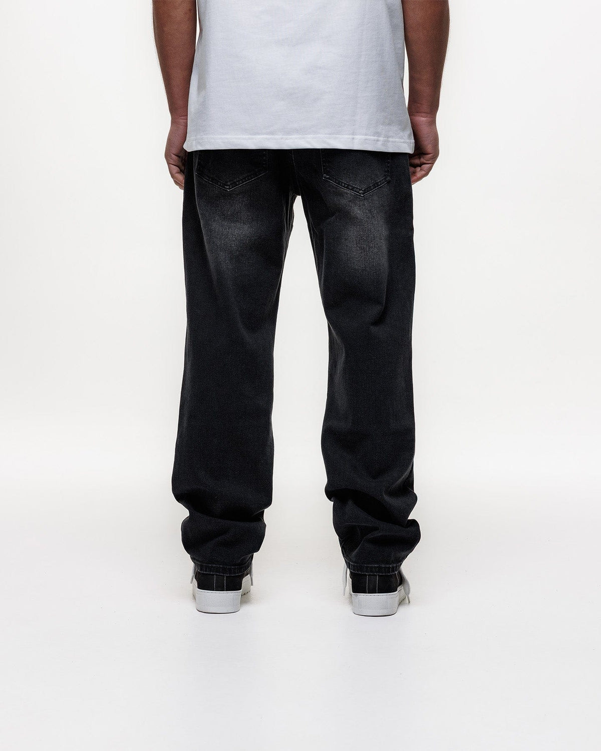 Magiri Core Straight Jeans 'Black' — Black — Size 28 — Lifestyle View
