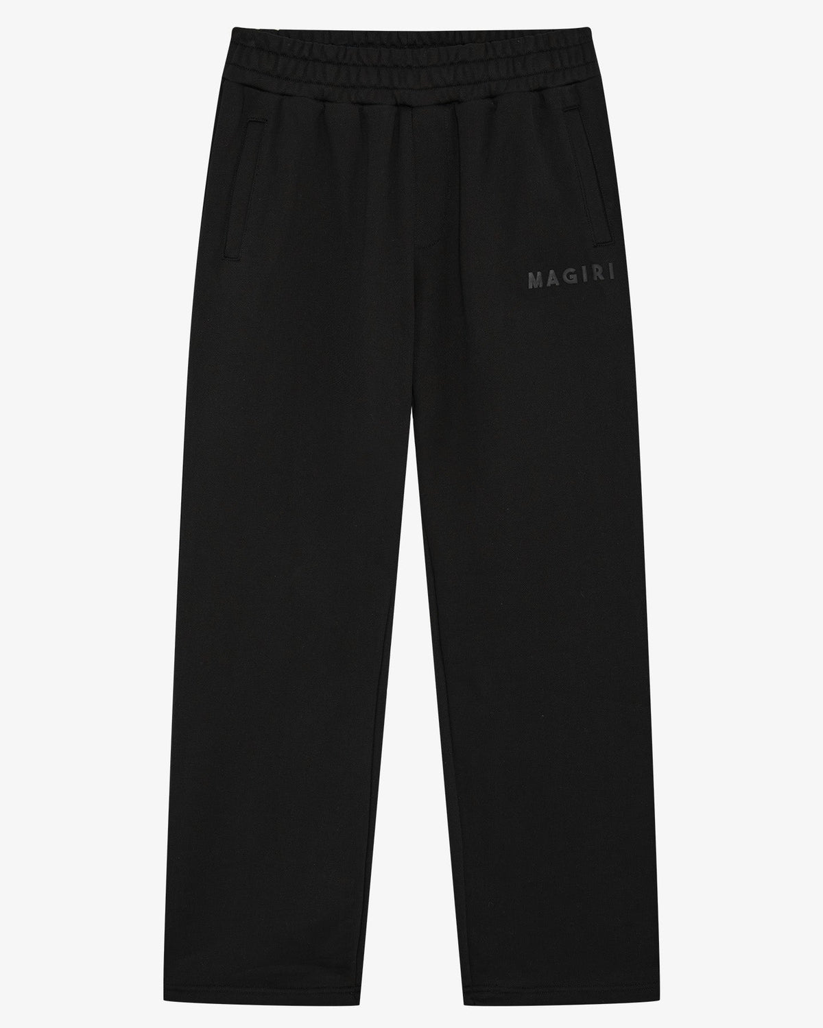 Magiri Core Puff Printed Joggers 'Black' — Black — Size S — Front View