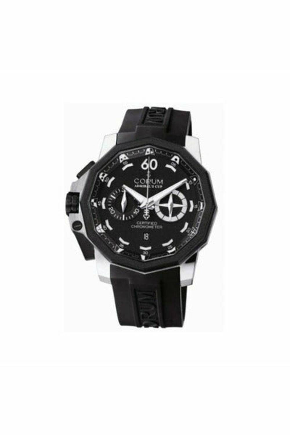 corum limited edition admiral's cup seafender 50mm chronograph ref. 753.231.06/0371 an12