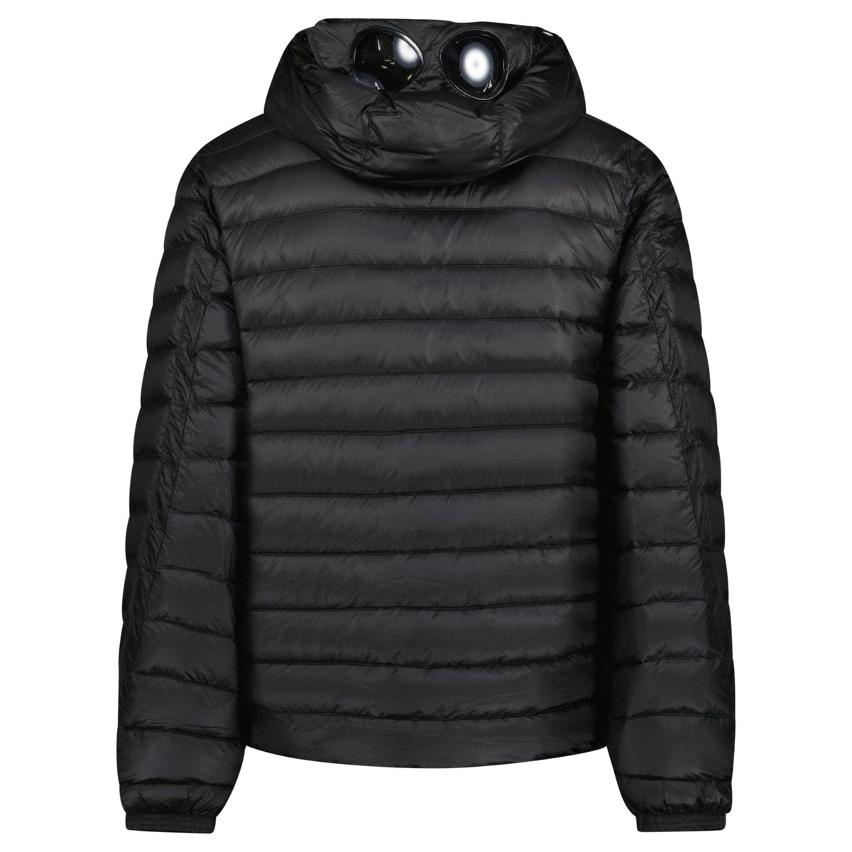 CP Company D.D. Padded Goggle Down Jacket Black — M — Side View