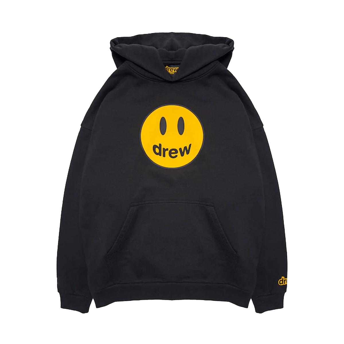 Drew House Mascot Pullover Hoodie 'Black' — XXS — Front View