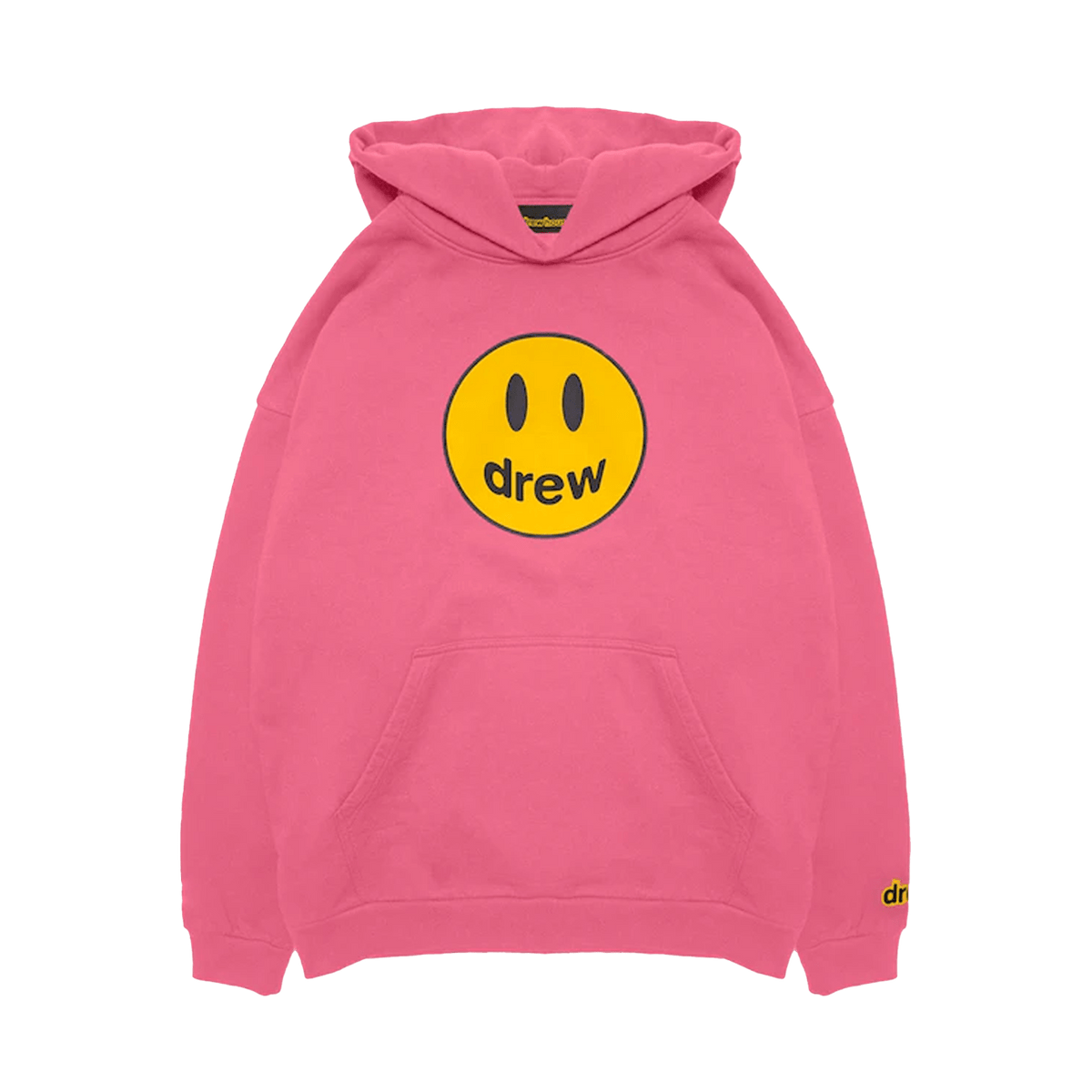 Drew House Mascot Pullover Hoodie 'Hot Pink' — XXS — Front View