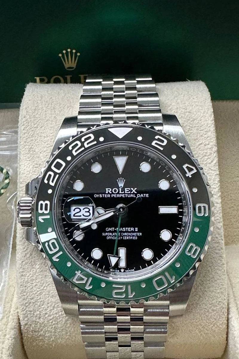 Rolex GMT-Master II 126720VTNR – Stainless Steel, Green and Black Cerachrom Bezel