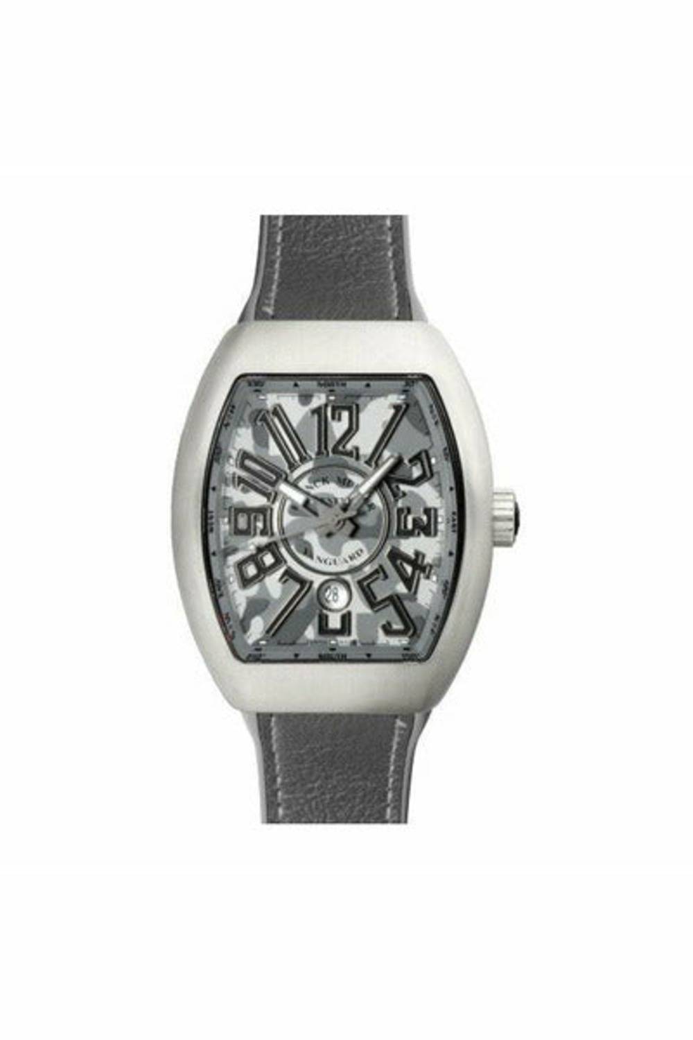 franck muller vanguard camouflage gray 44mm titanium men's watch