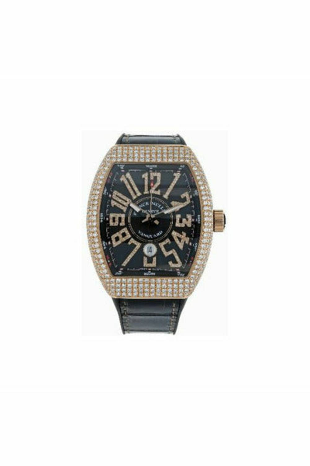 franck muller vanguard gold diamonds v 45 sc dt d nbr cd 5n nr