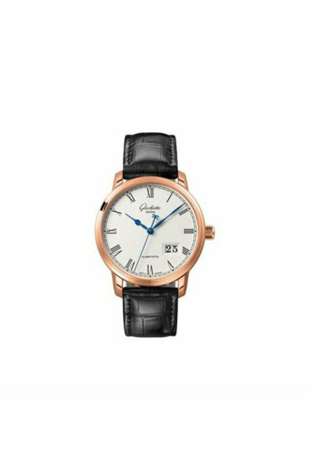 glashutte original senator 18kt rose gold 40mm men's watch