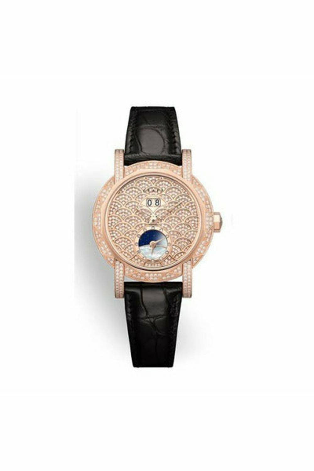 graffstar icon 38mm 18kt rose gold unisex watch