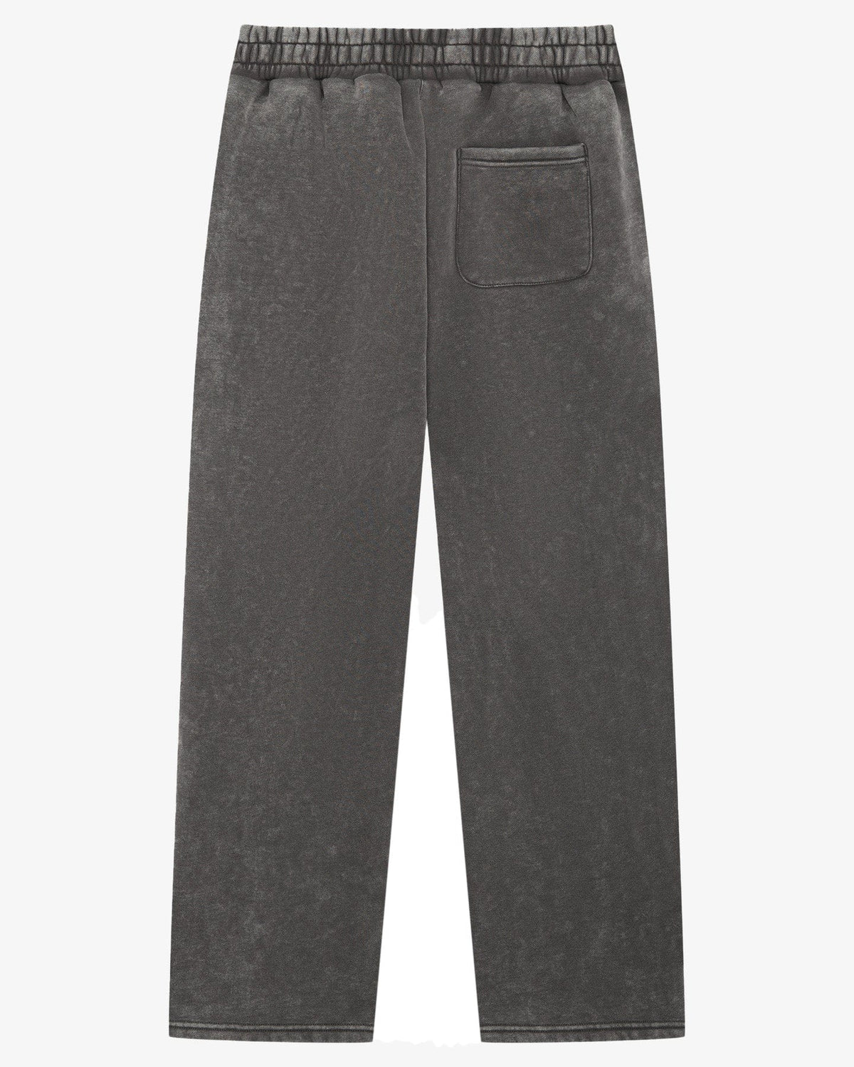 Magiri Embroidered Acid Wash Joggers 'Washed Grey' — Washed Grey — Size S — Side View