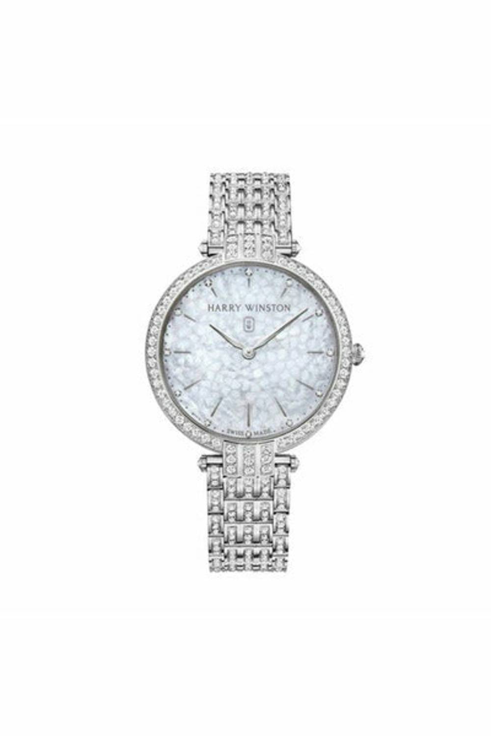 harry winston premier quartz 39mm ladies watch ref. prnqhm39ww003
