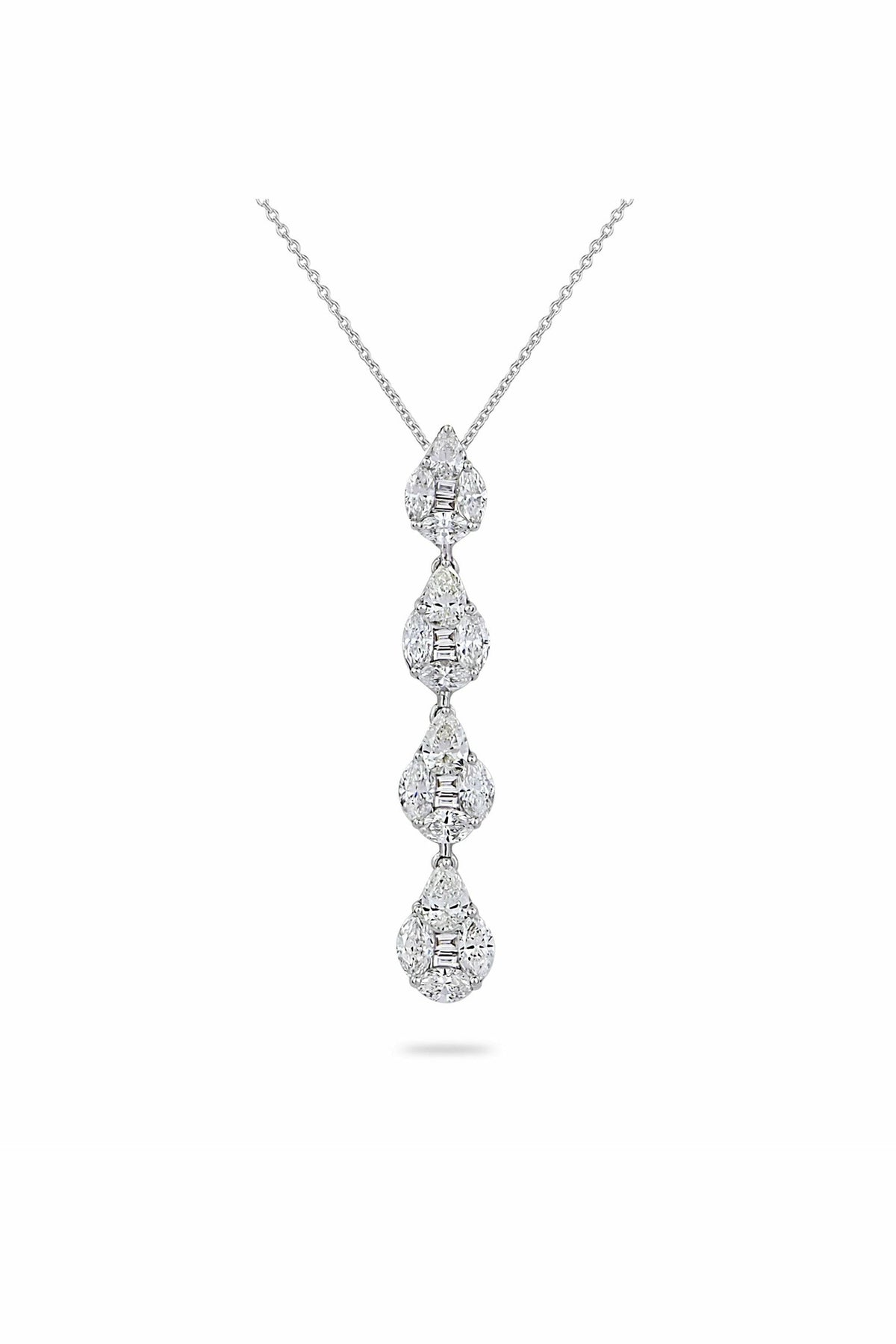 illusion pear quadruple tier