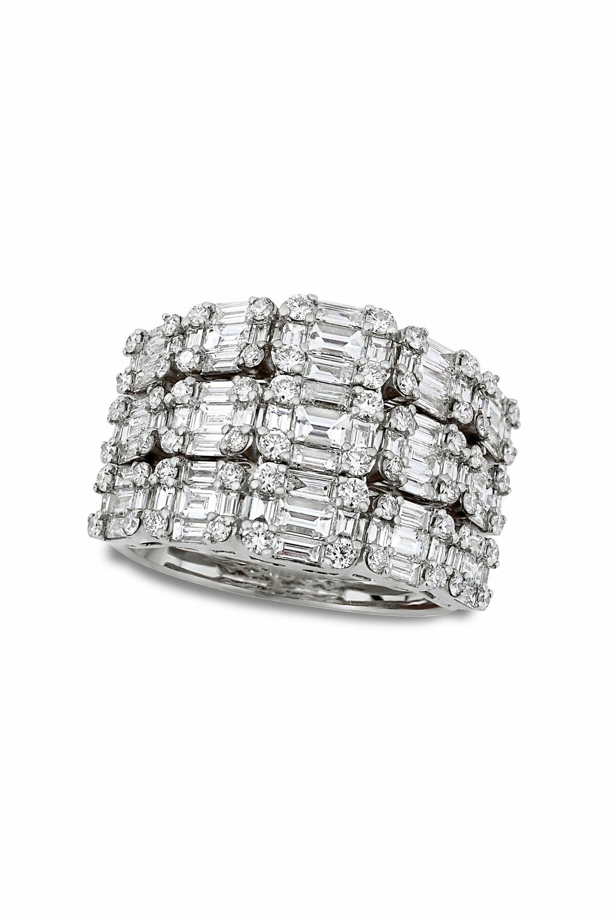 illusion rectangle three tier