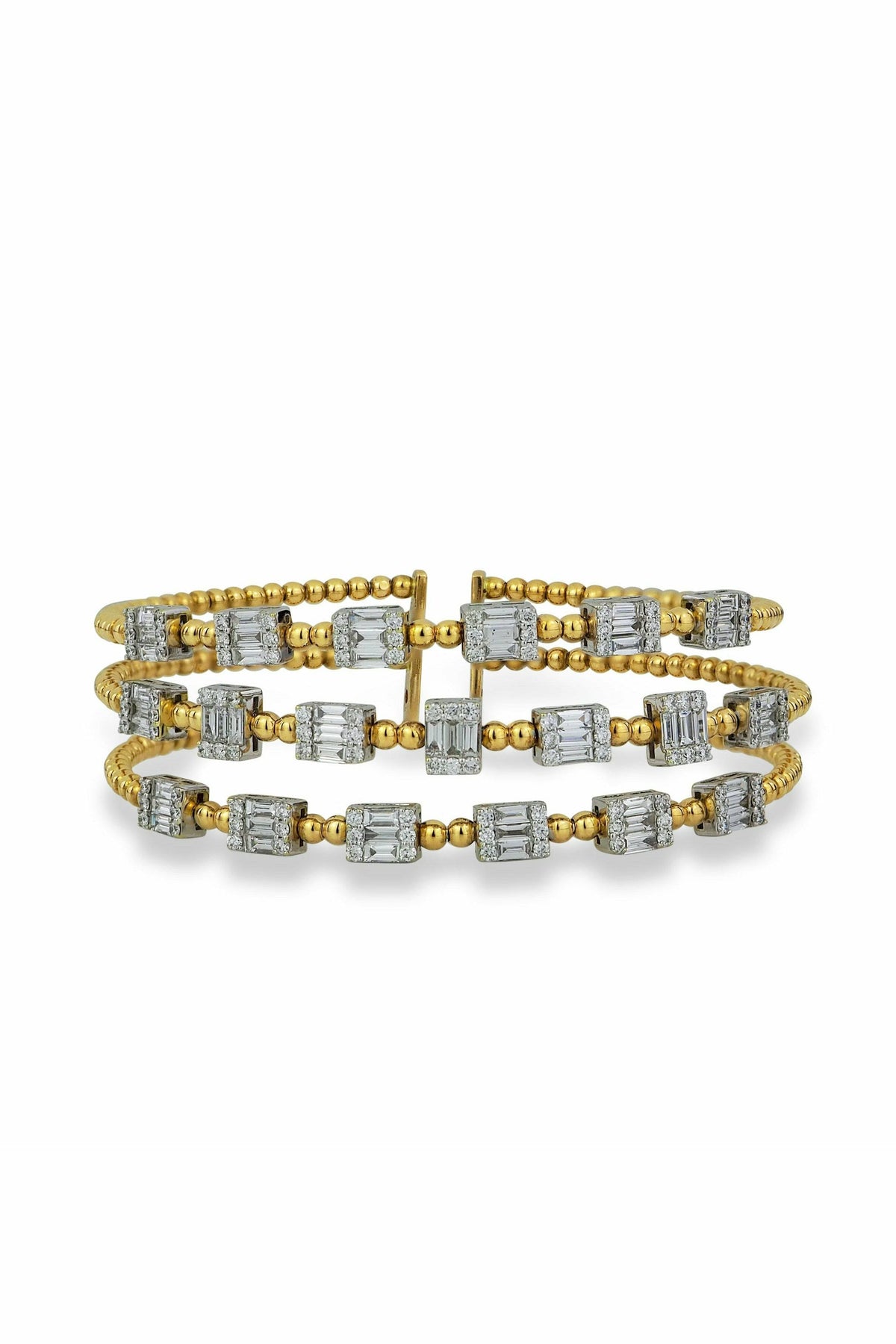 illusion rectangle triple tier