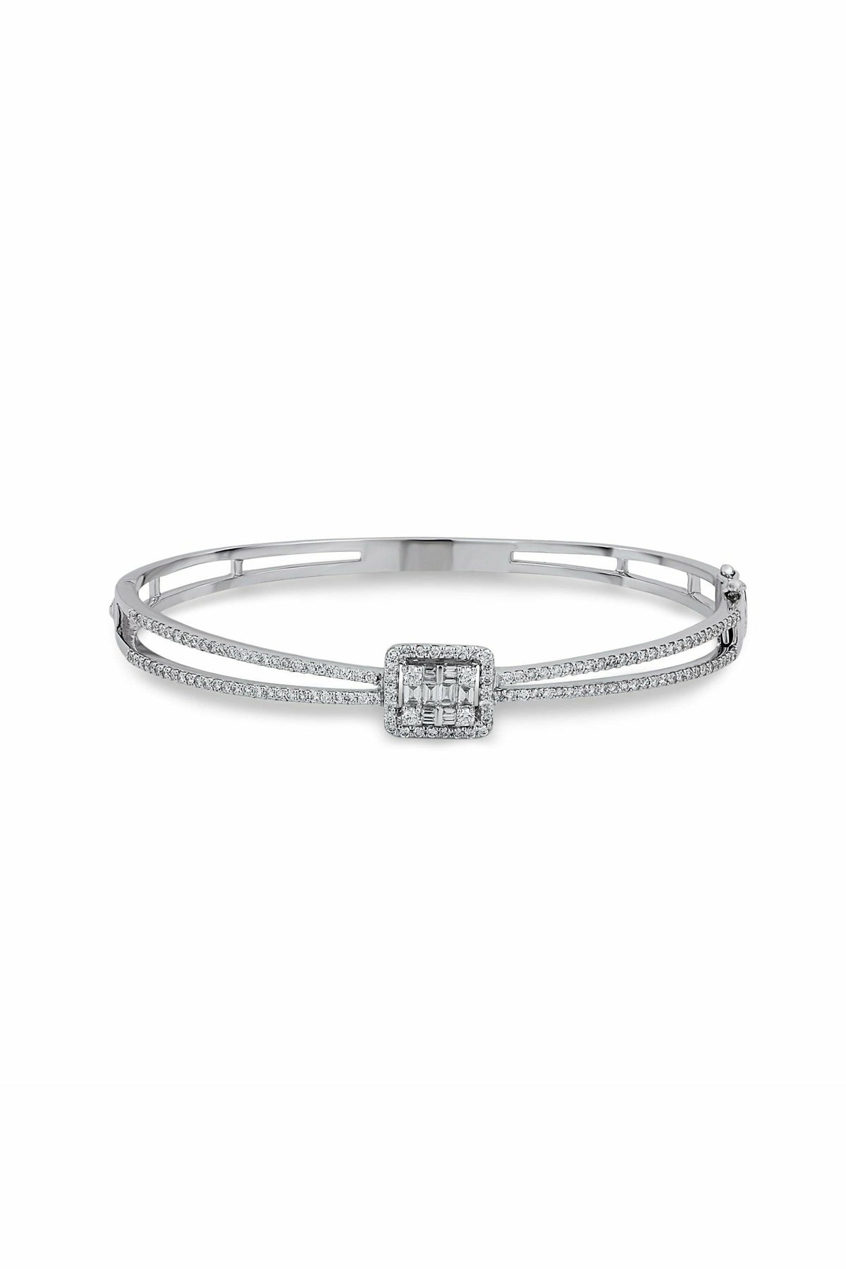 illusion square bangle