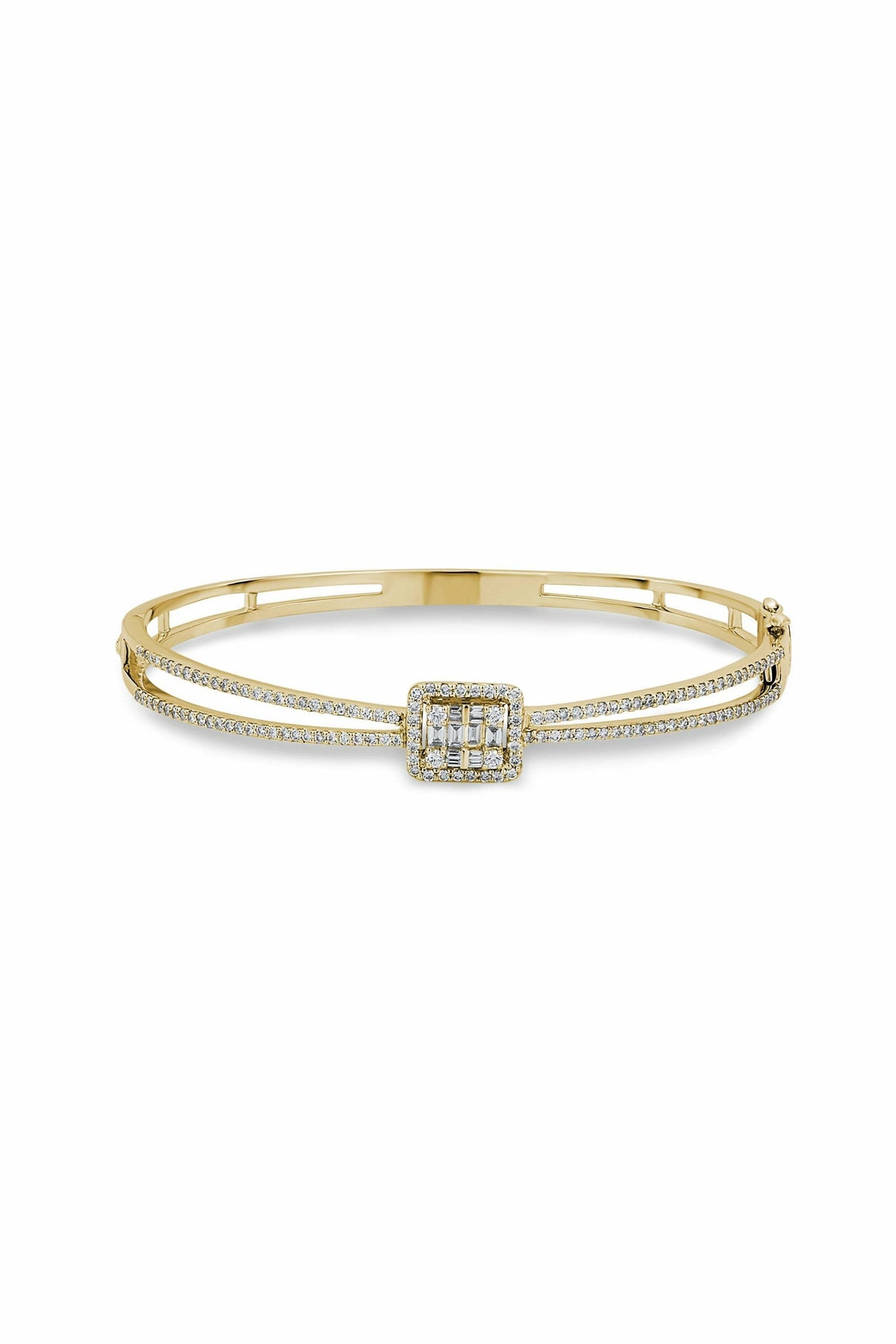 illusion square bangle