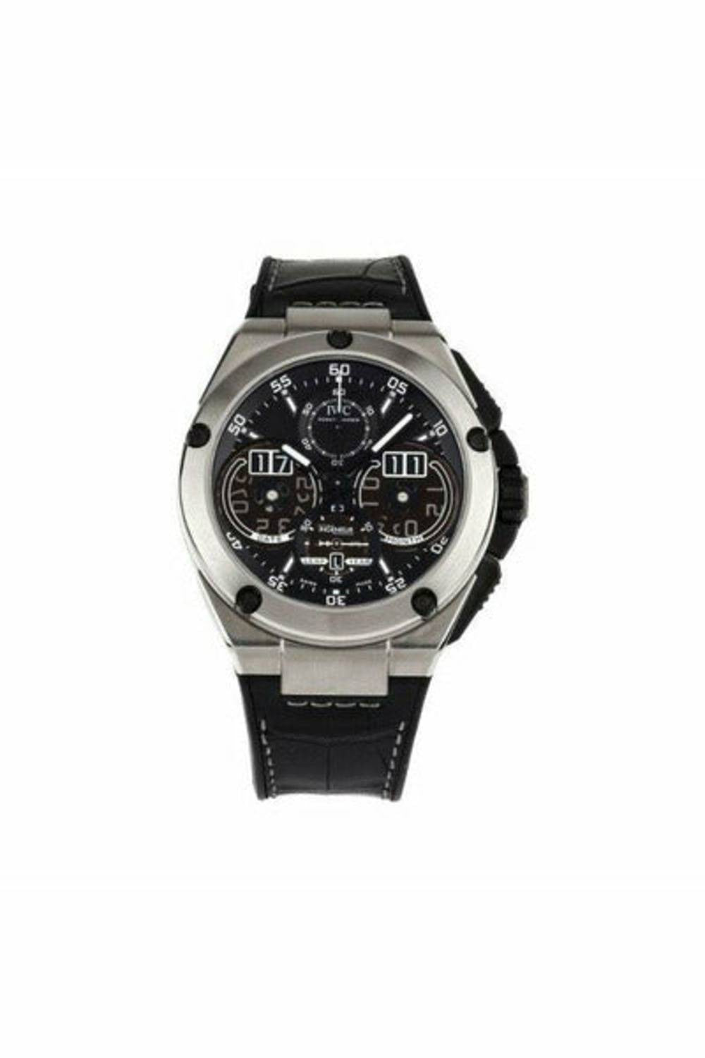 iwc ingeniuer perpetual calendar digital date month 46mm titanium men's watch