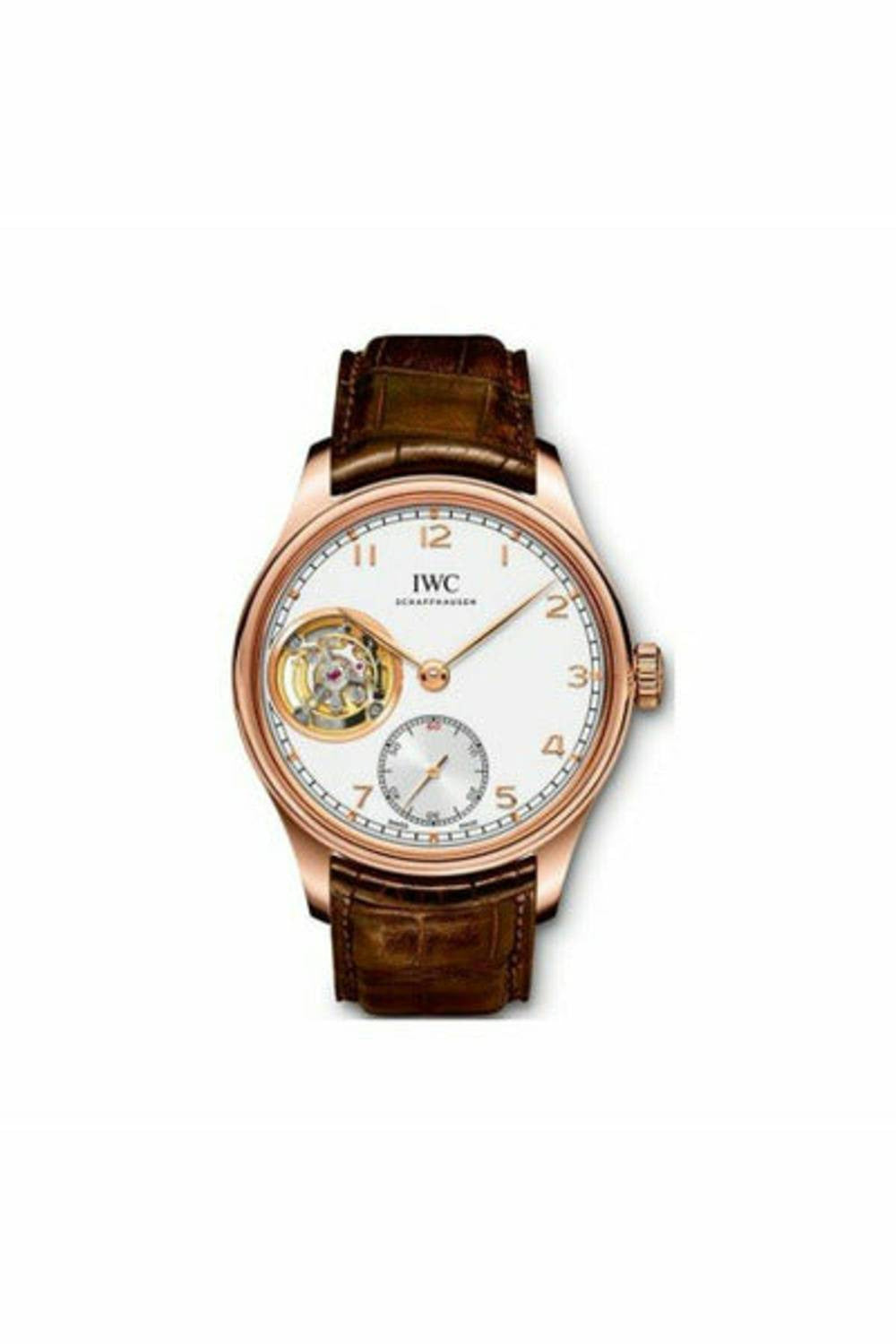 iwc portuguese 18kt rose gold 43mm men's watch