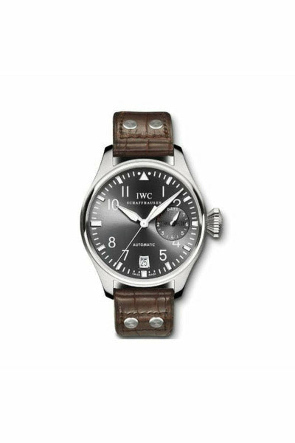 iwc white gold big pilot