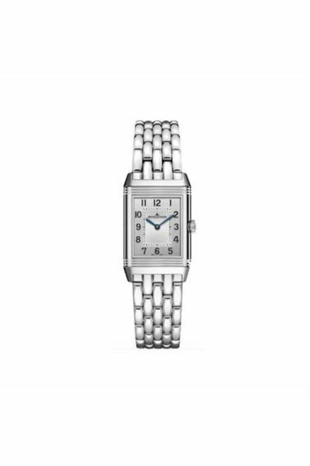 jaeger lecoultre reverso classic small duetto 34.2mm x 21mm stainless steel ladies watch