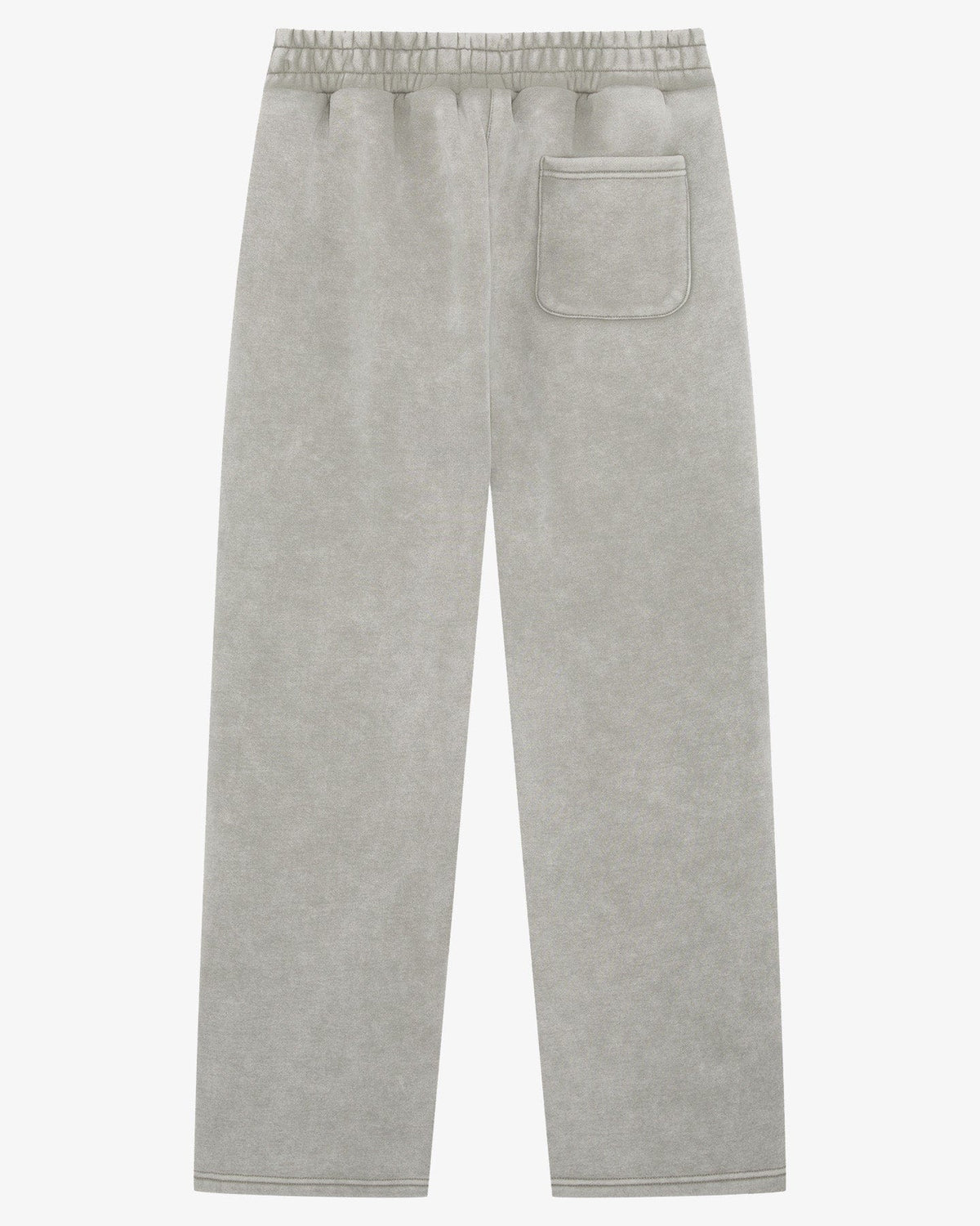 Magiri Embroidered Acid Wash Joggers 'Washed Oatmeal' — Washed Oatmeal — Size S — Side View