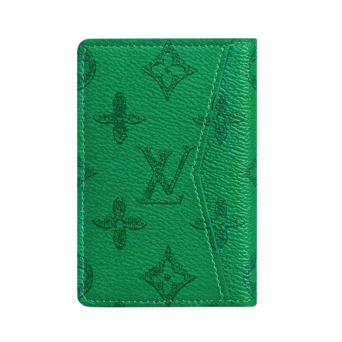 Louis Vuitton Pocket Organizer Monogram Green — Side View