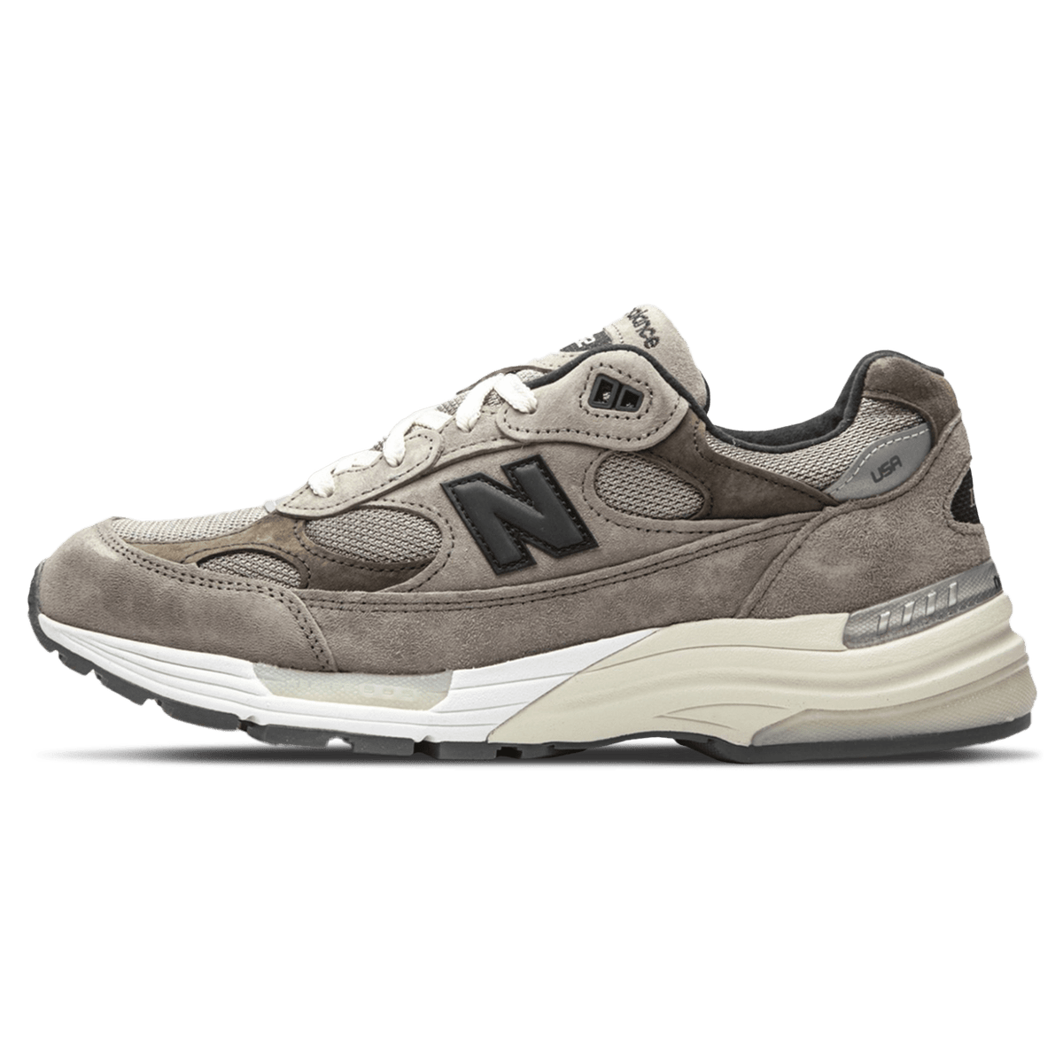 JJJJound x New Balance 992 Made in USA 'Grey' — UK 2.5 | EU 35.5 | US 5 — Front View