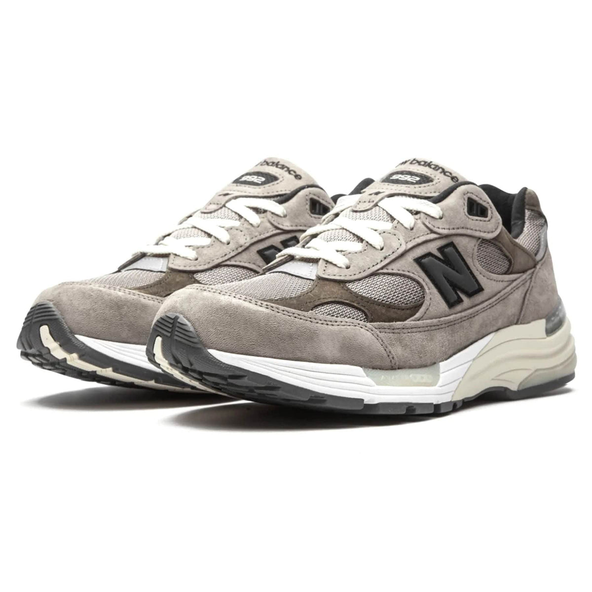 JJJJound x New Balance 992 Made in USA 'Grey' — UK 2.5 | EU 35.5 | US 5 — Side View
