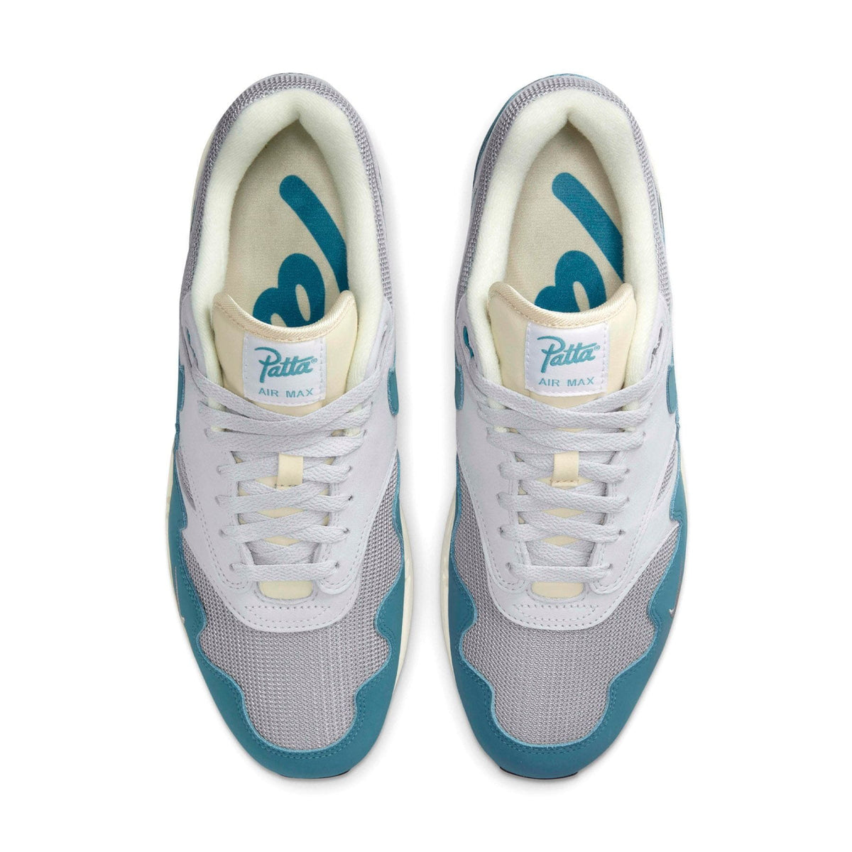 Patta x Nike Air Max 1 'Noise Aqua' — UK 3 | EU 35.5 | US 3.5 — Back View