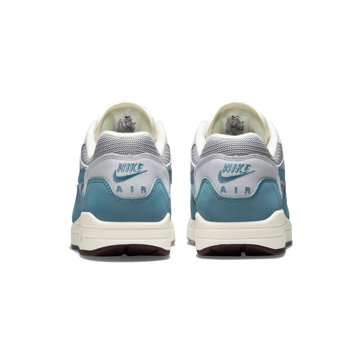 Patta x Nike Air Max 1 'Noise Aqua' — UK 3 | EU 35.5 | US 3.5 — Top View