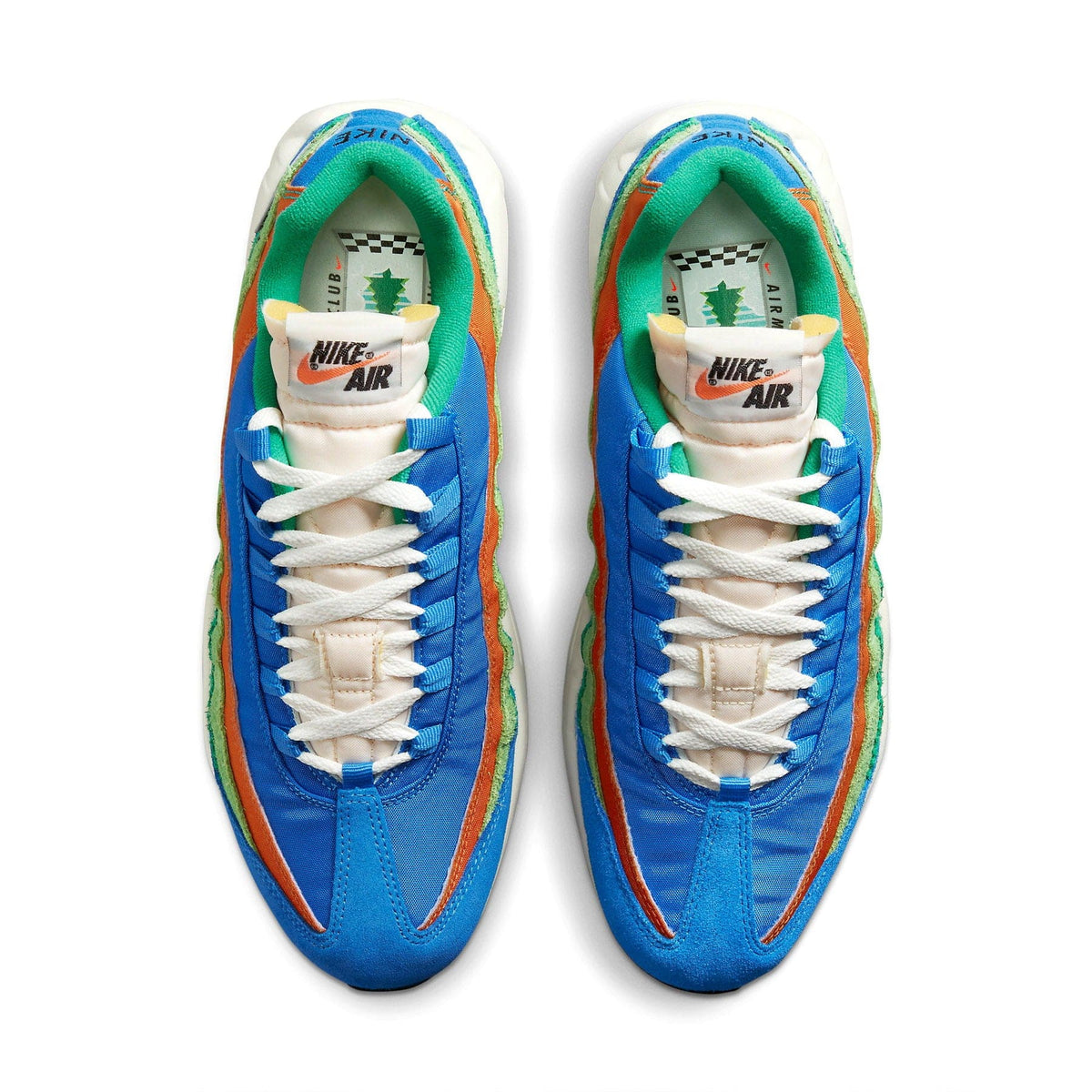 Nike Air Max 95 SE 'Running Club - Light Photo Blue' — UK 3 | EU 35.5 | US 3.5 — Side View