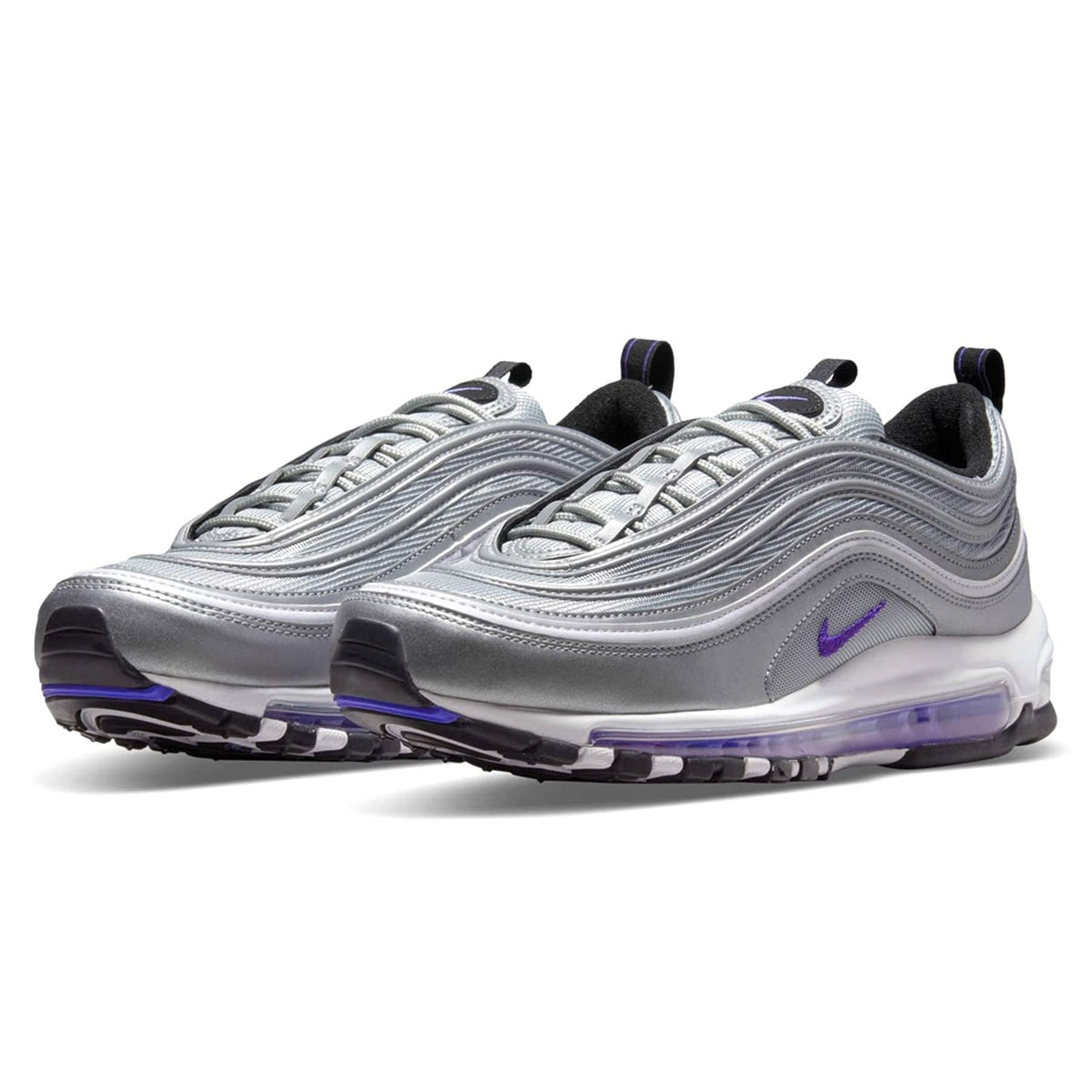 Nike Air Max 97 'Silver Violet' — UK 3 | EU 35.5 | US 3.5 — Side View