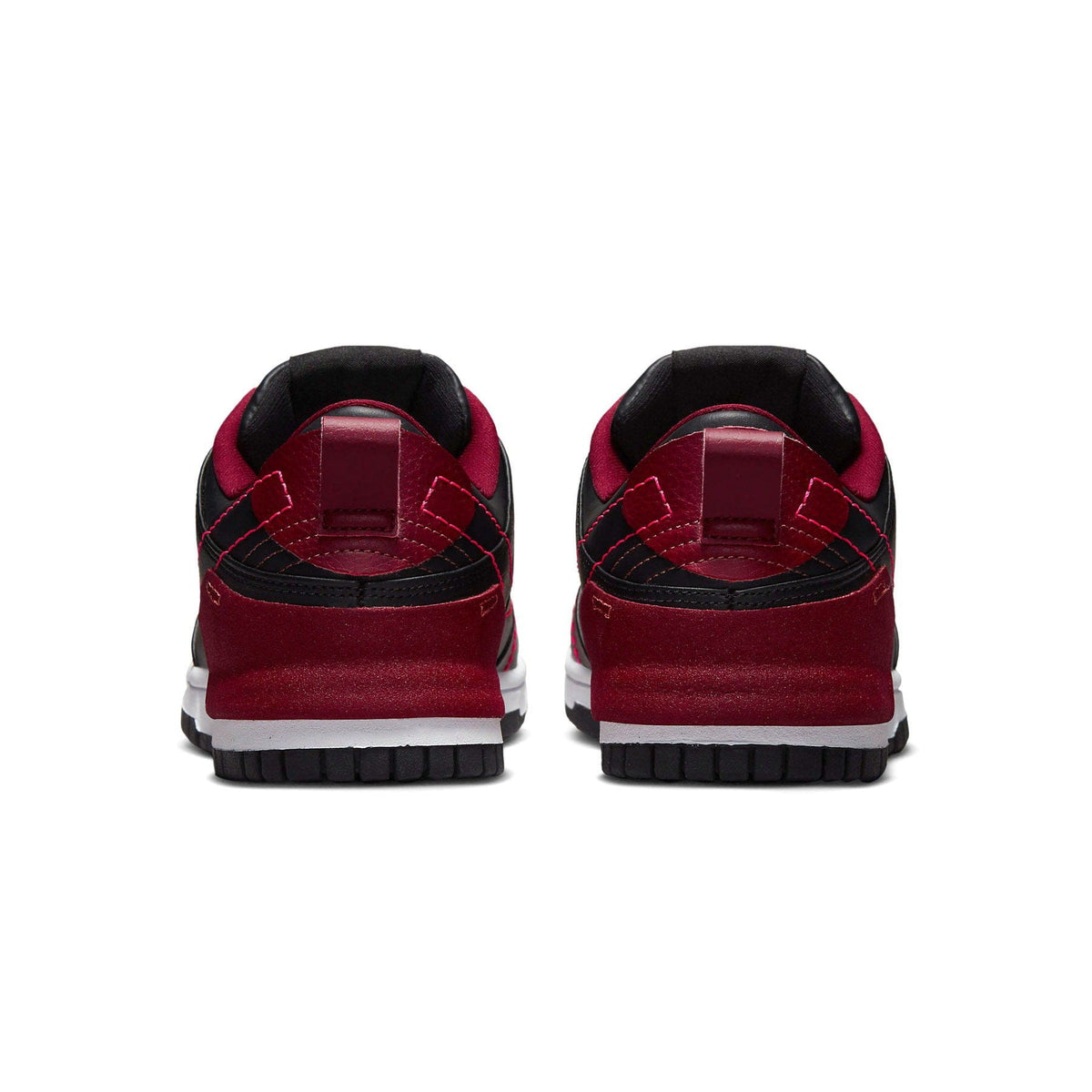 Nike Dunk Low Disrupt 2 Wmns 'Black Dark Beetroot' — UK 2.5 | EU 35.5 | US 5 — Back View